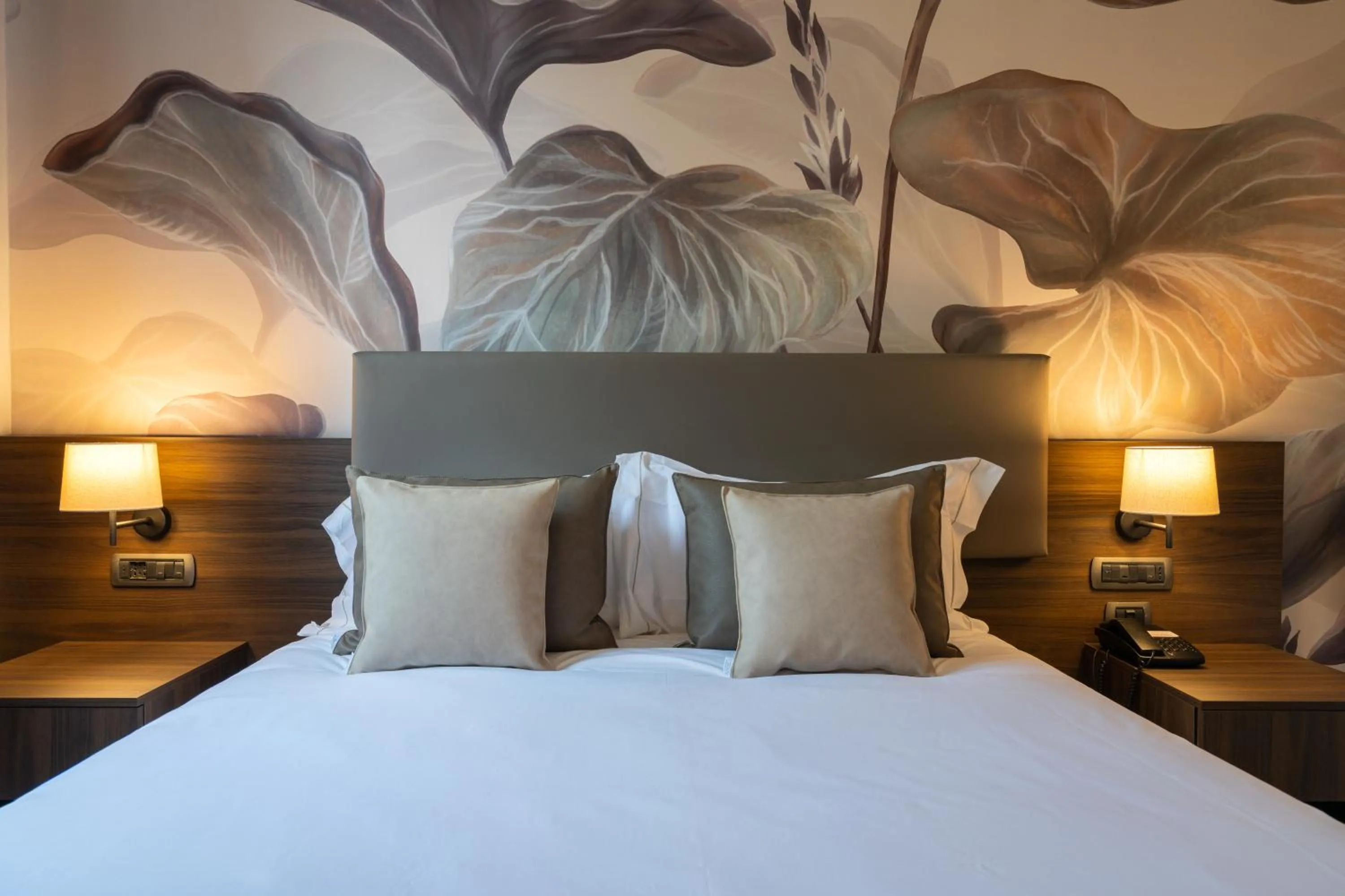 Bed in Ulivi Hotel & Residence