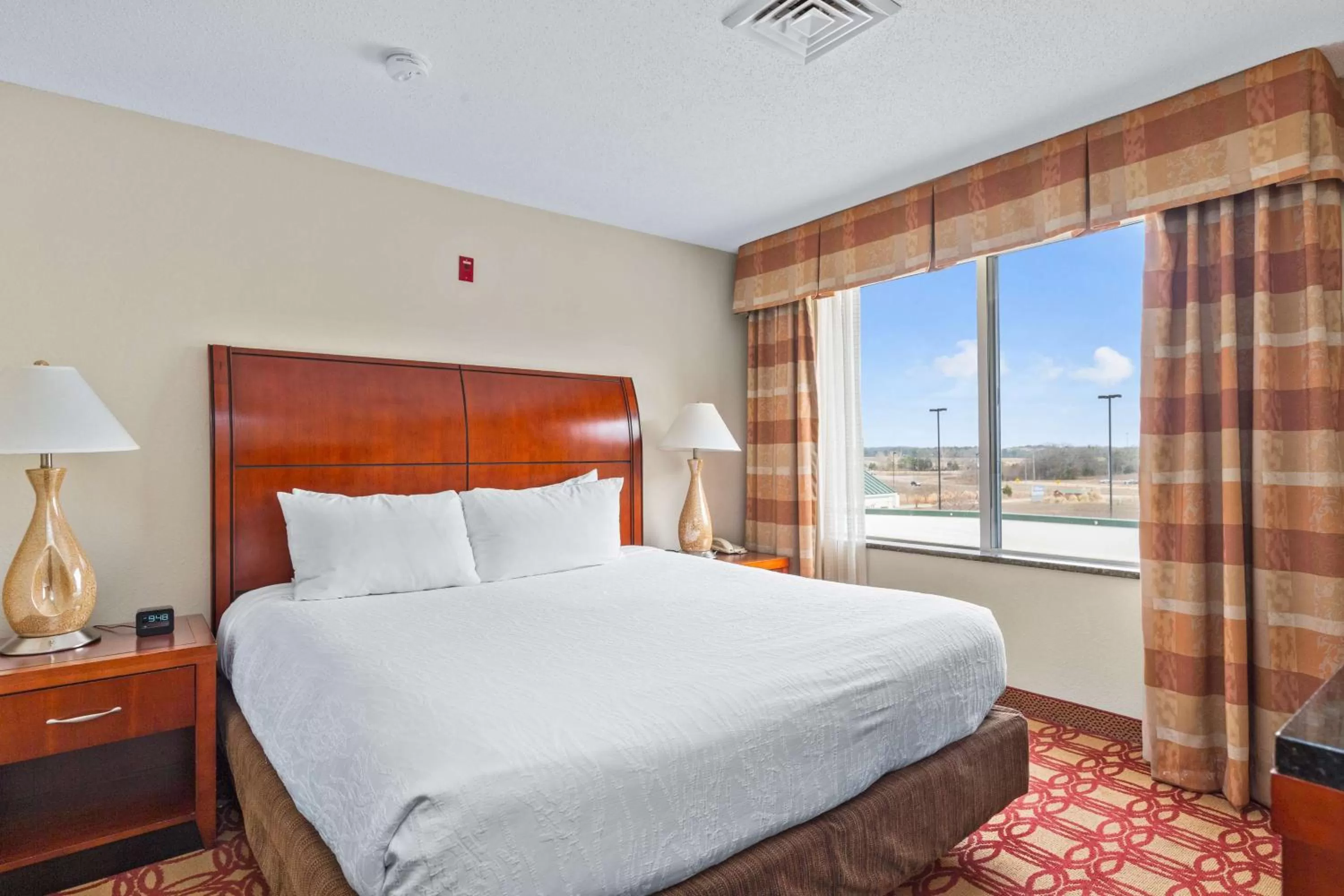 Bed in Hilton Garden Inn Starkville