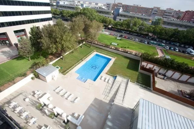 Pool view in M.A. Hotel Sevilla Congresos