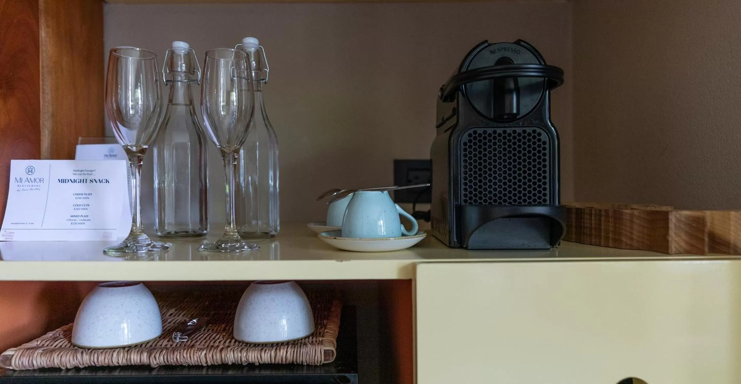 Coffee/tea facilities in Mi Amor Tulum, a Small Luxury Hotel