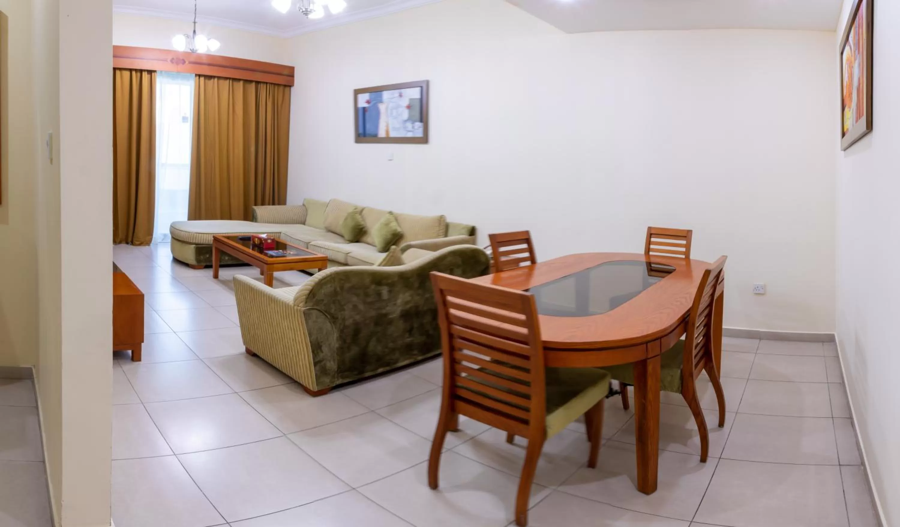 Living room in Wescott Plaza Hotel Apartments LLC Formerly West Zone Plaza Hotel Apts