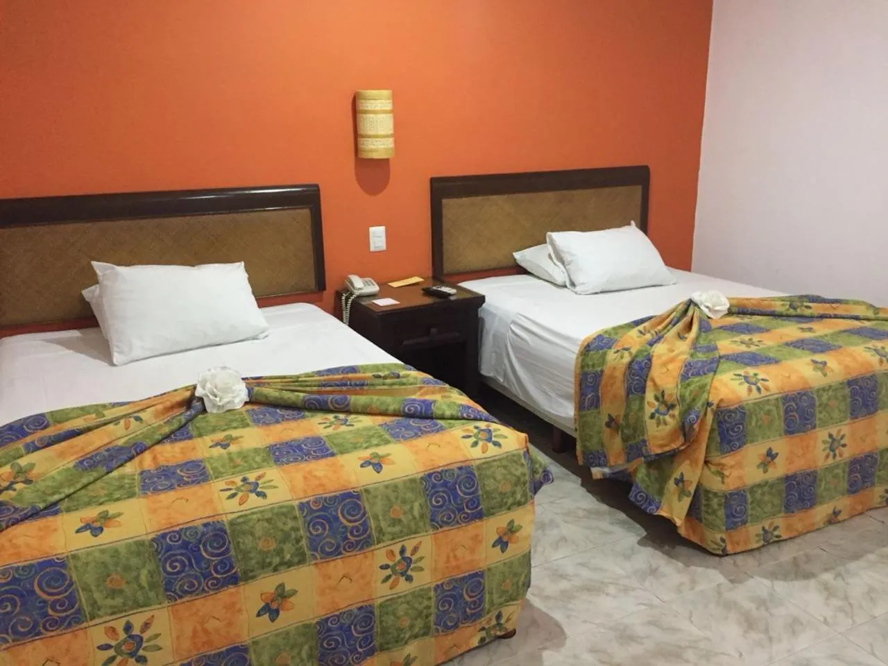 Bed in Hotel María Jose