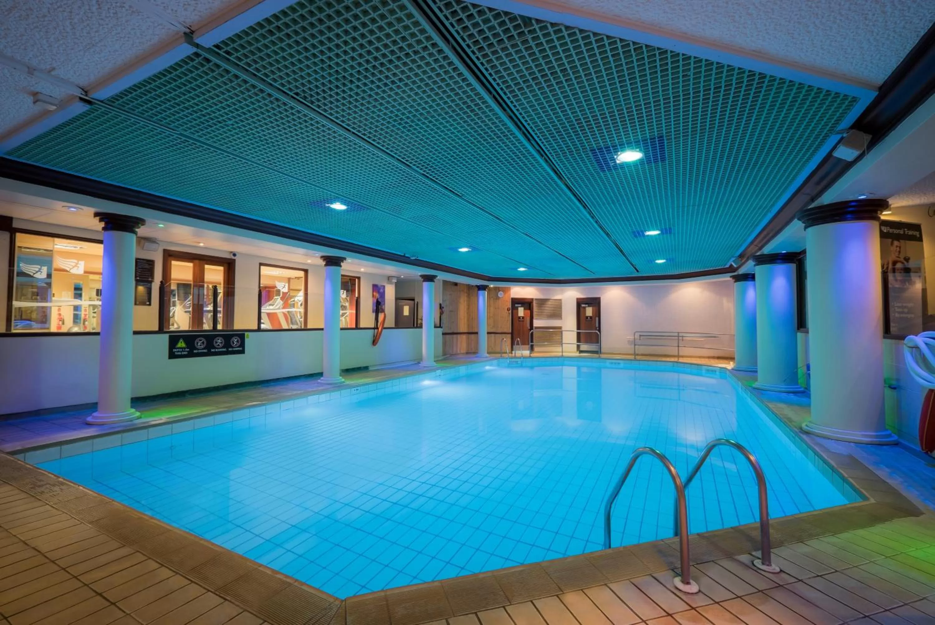 Swimming pool in Grand Hotel Blackpool