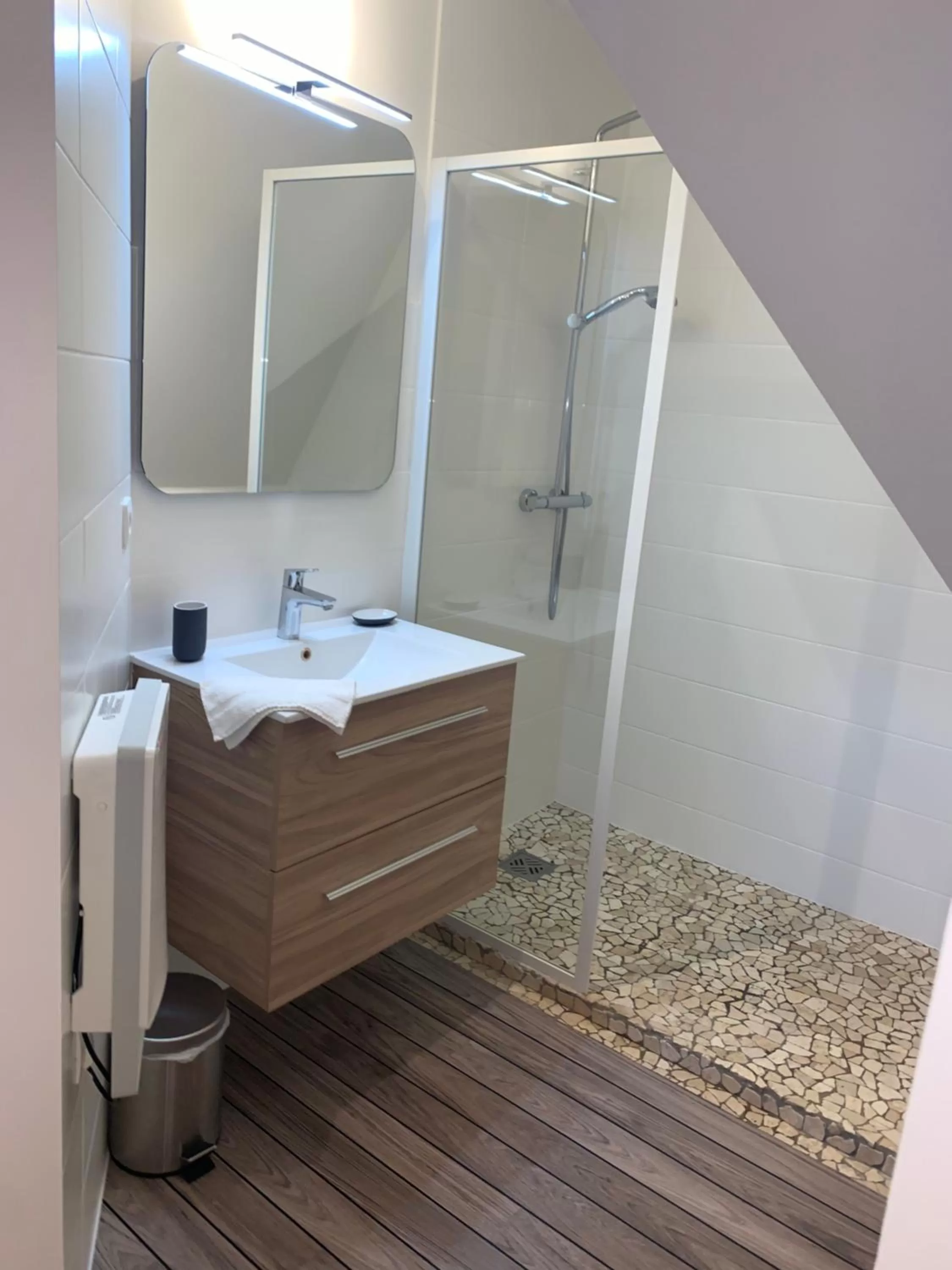 Bathroom in Chambres d'hôtes - L'Ecurie Obernai