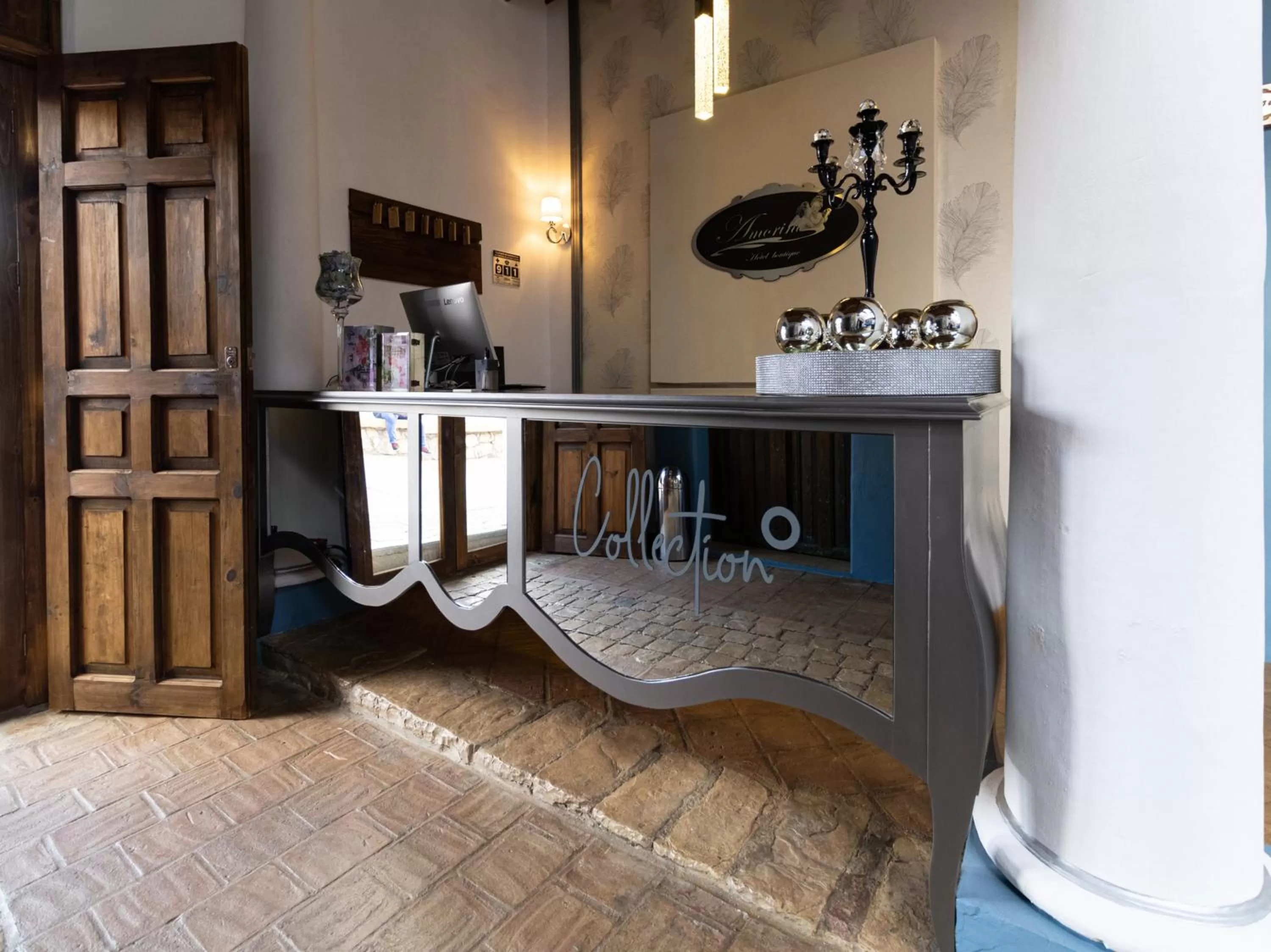 Lobby or reception in Hotel Boutique Amorini