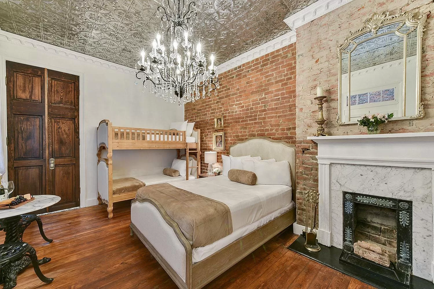 Photo of the whole room, Bed in French Quarter Mansion