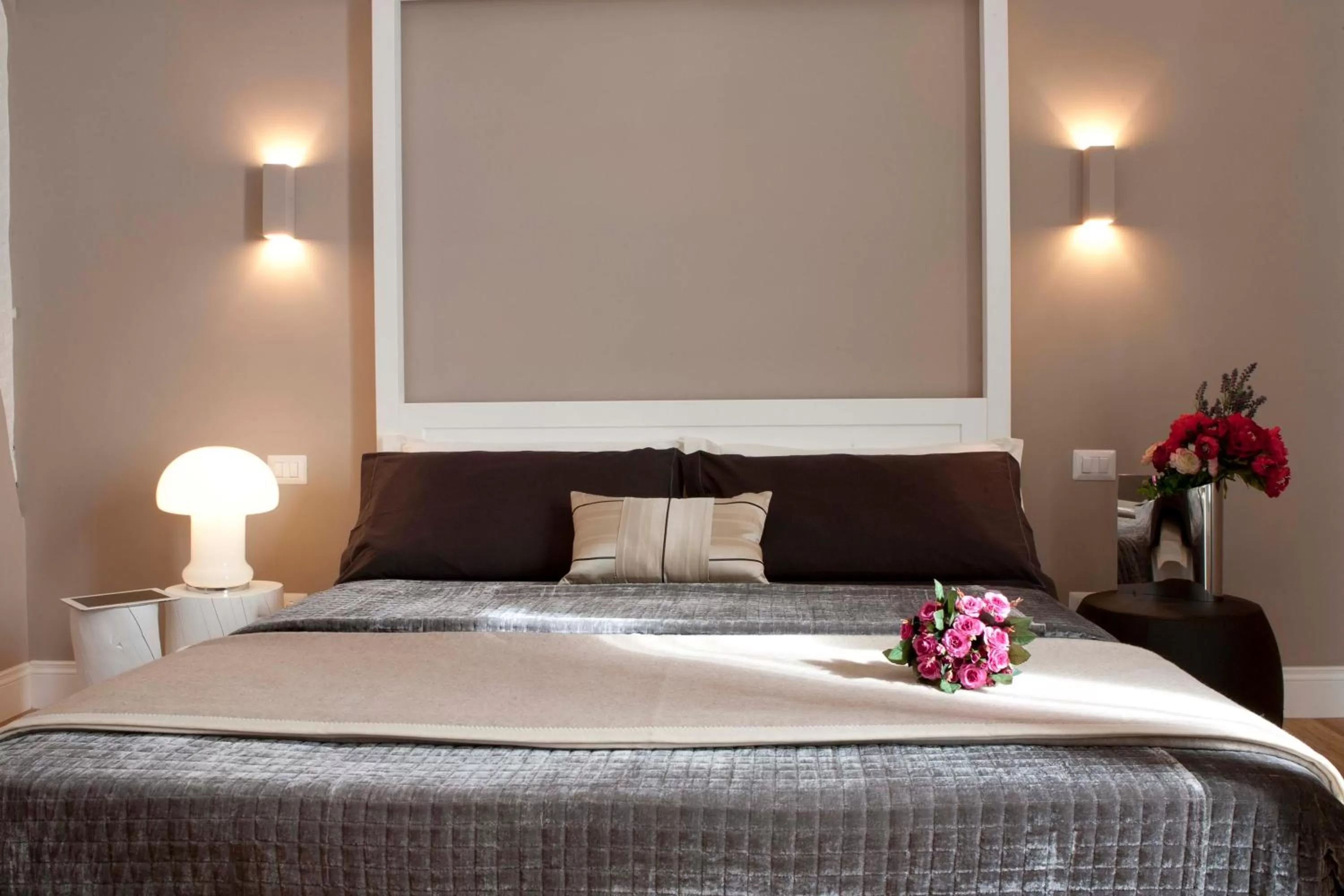 Bed in Cardilli Luxury Rooms