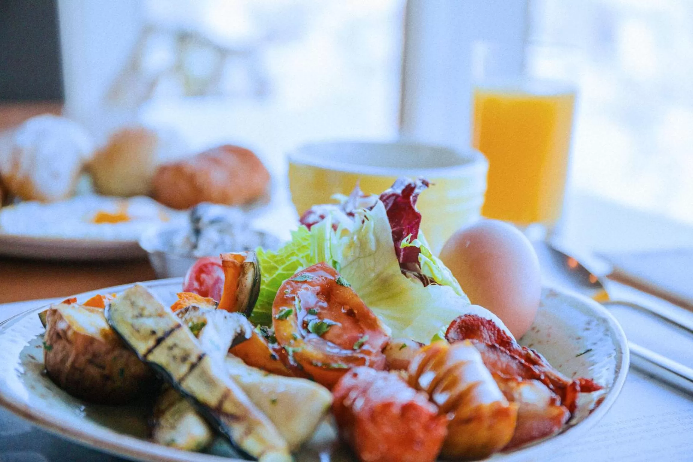 Buffet breakfast in Hotel Cappuccino