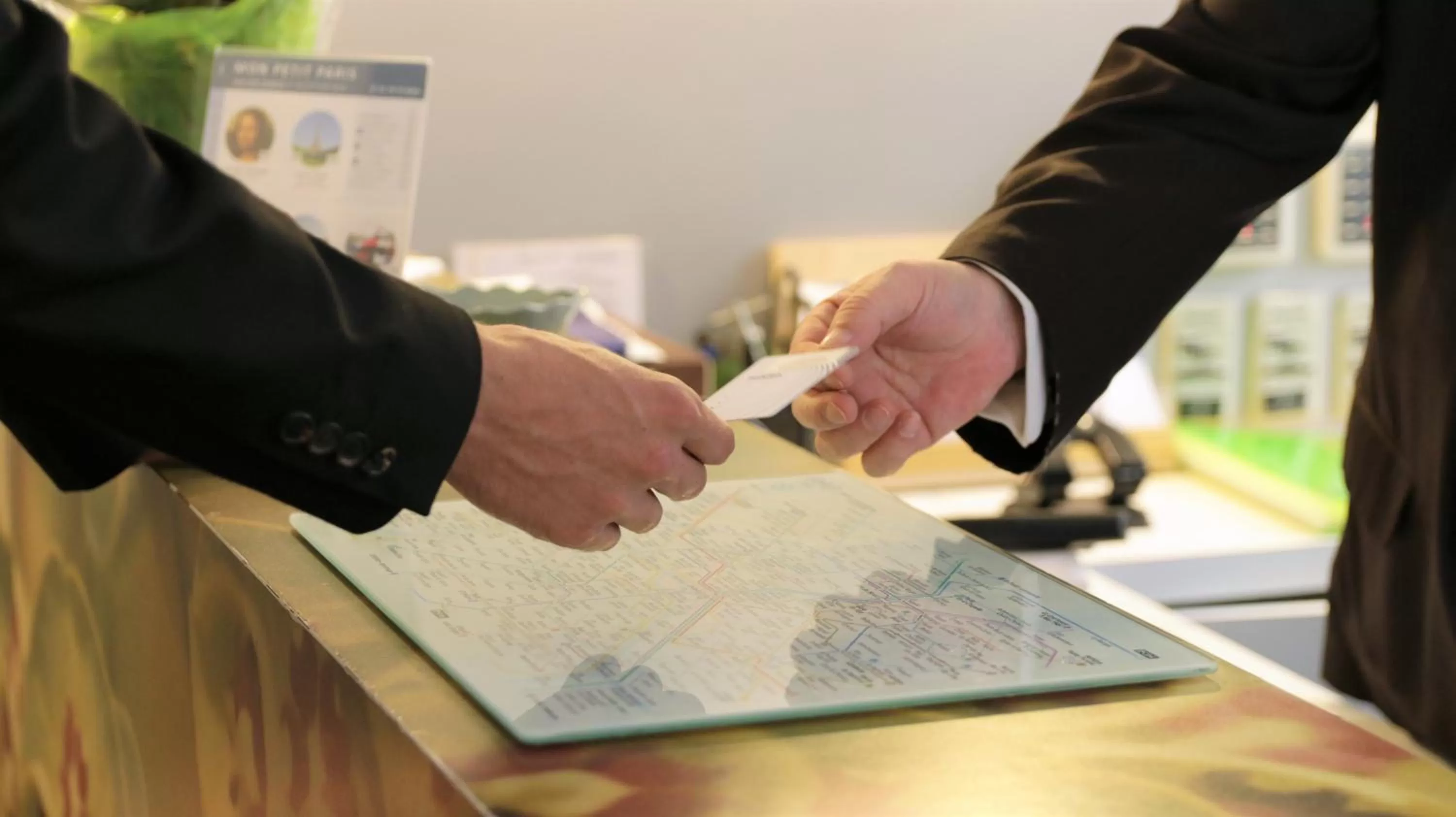 People in Hotel Glasgow Monceau by Patrick Hayat