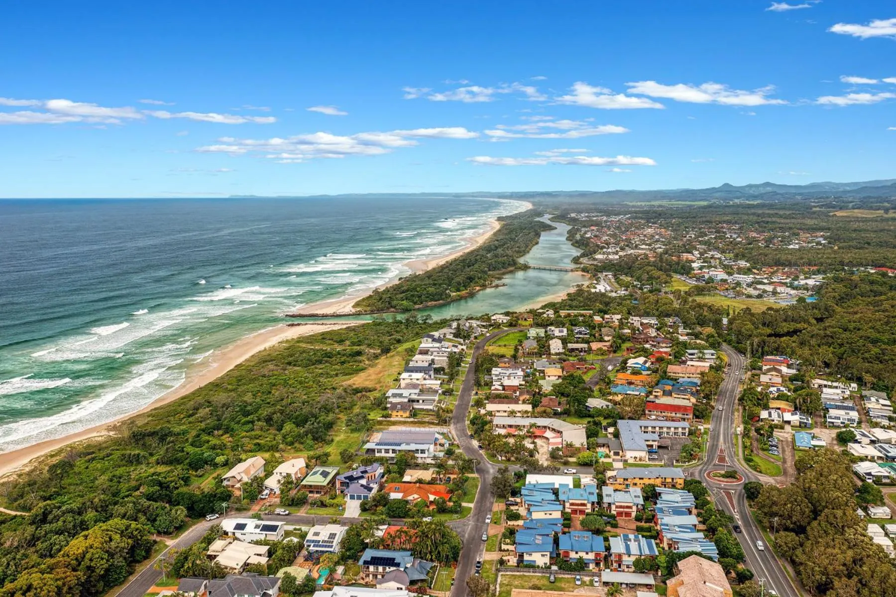 Beach in Pottsville Beach Motel
