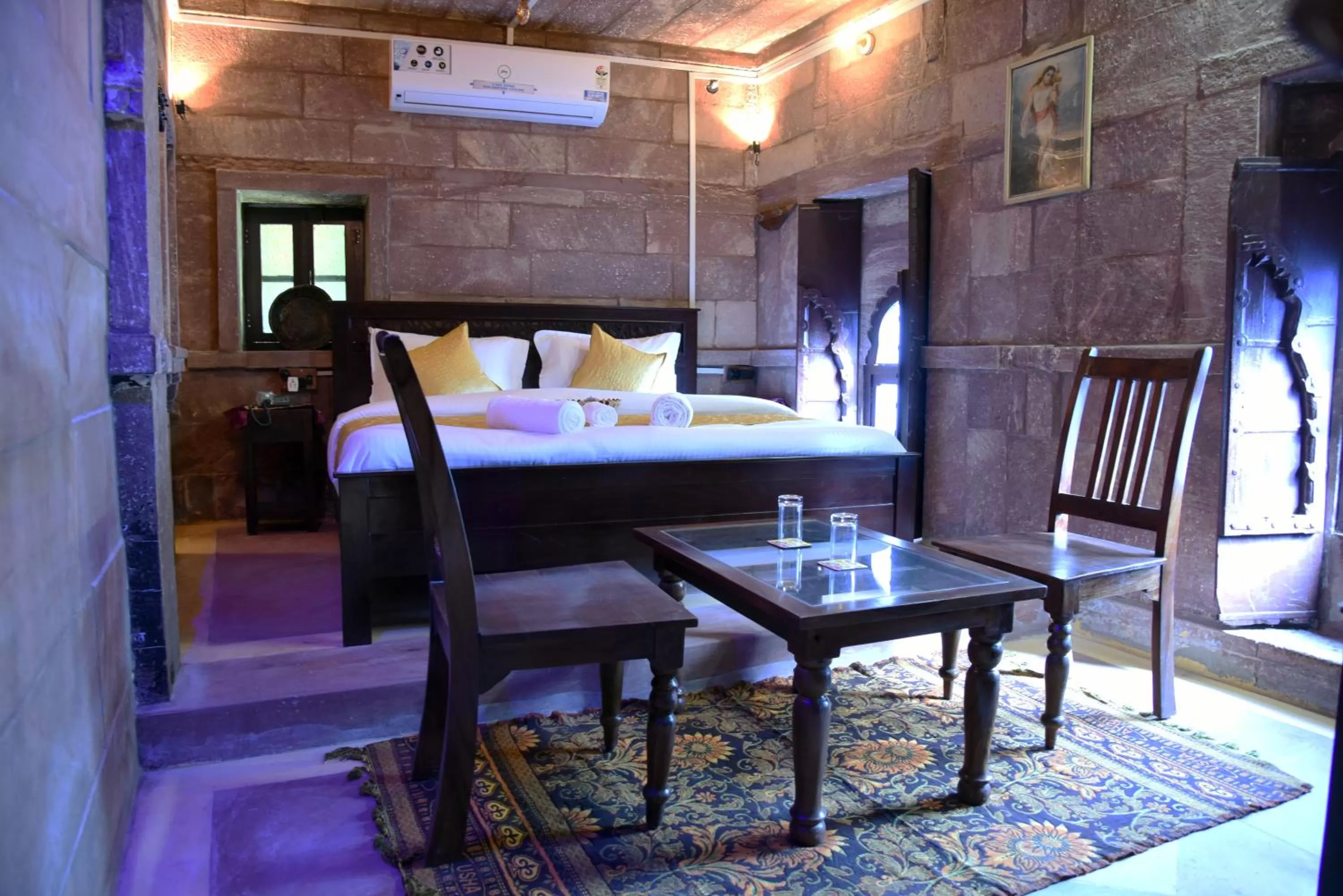 Bed in The Thikana Heritage