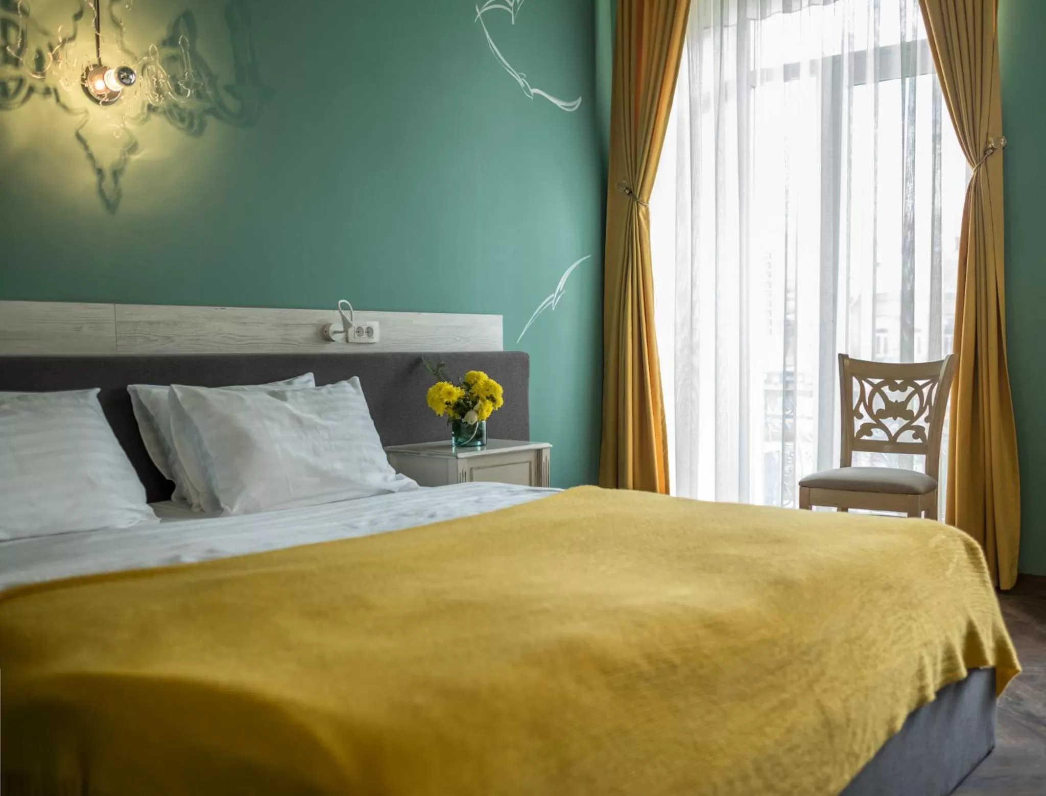 Bed in Apart Hotel Michelle