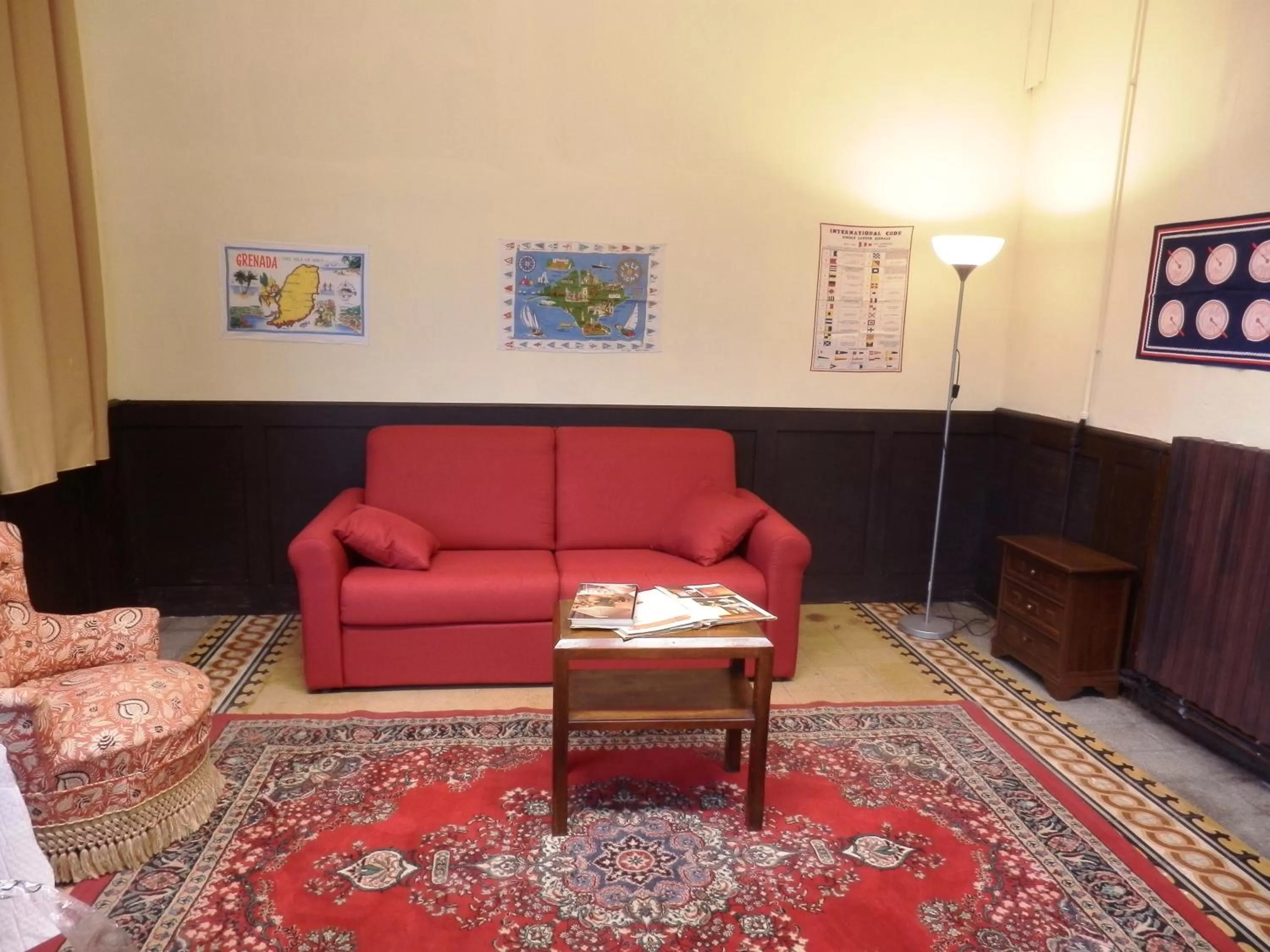 Living room in B&B Antica Piazza dei Miracoli