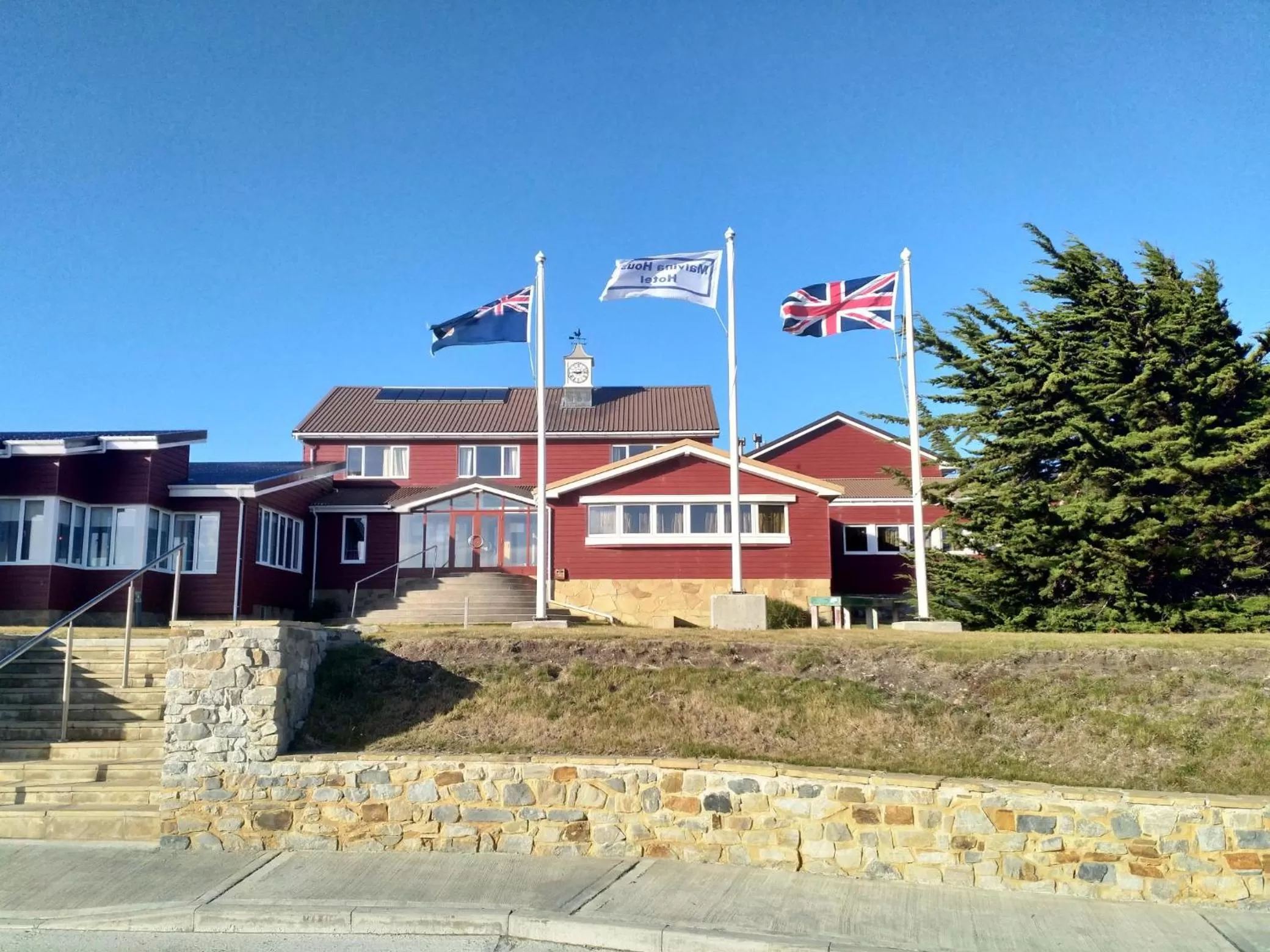 Facade/entrance in Malvina House Hotel