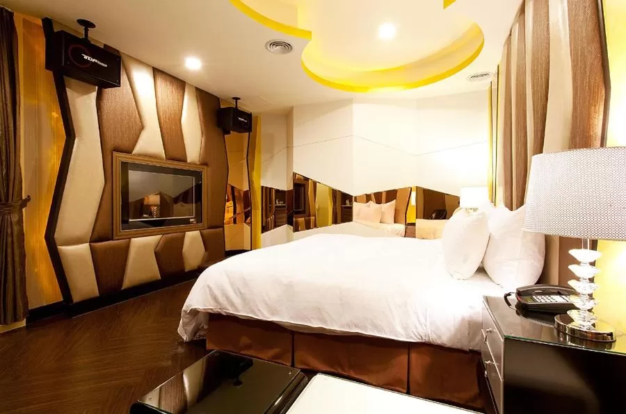 Photo of the whole room, Bed in Discovery Motel - Yanping