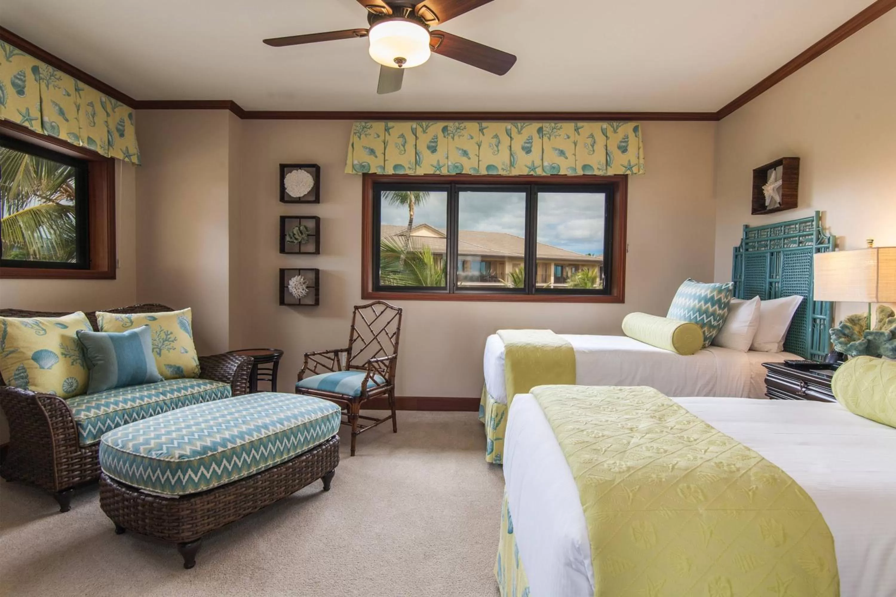 Bedroom, Bed in Koloa Landing Resort at Po'ipu, Autograph Collection