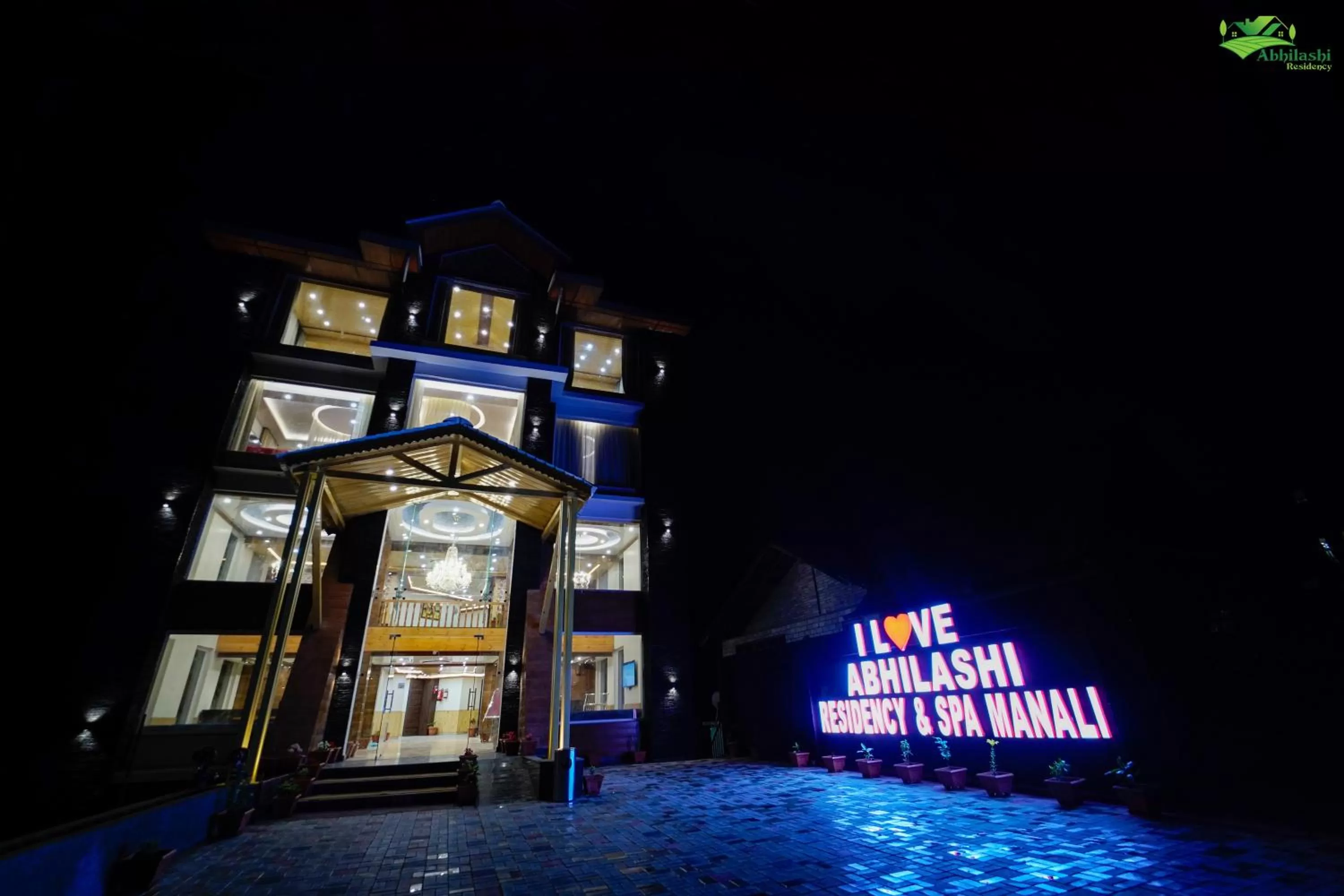 Property building in Abhilashi Residency & Spa - Centrally Heated & Air Cooled