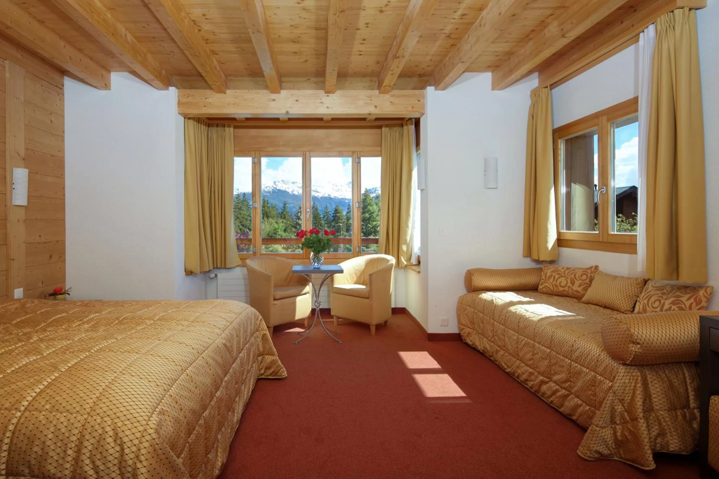 Bedroom, Bed in Hotel La Prairie