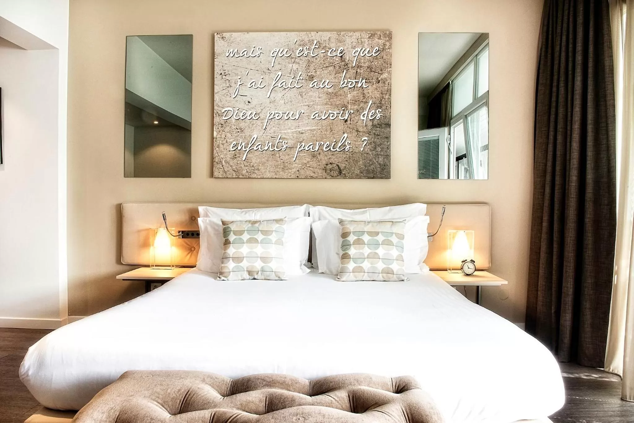 Bedroom, Bed in Chez Maman Hotel & Restaurant