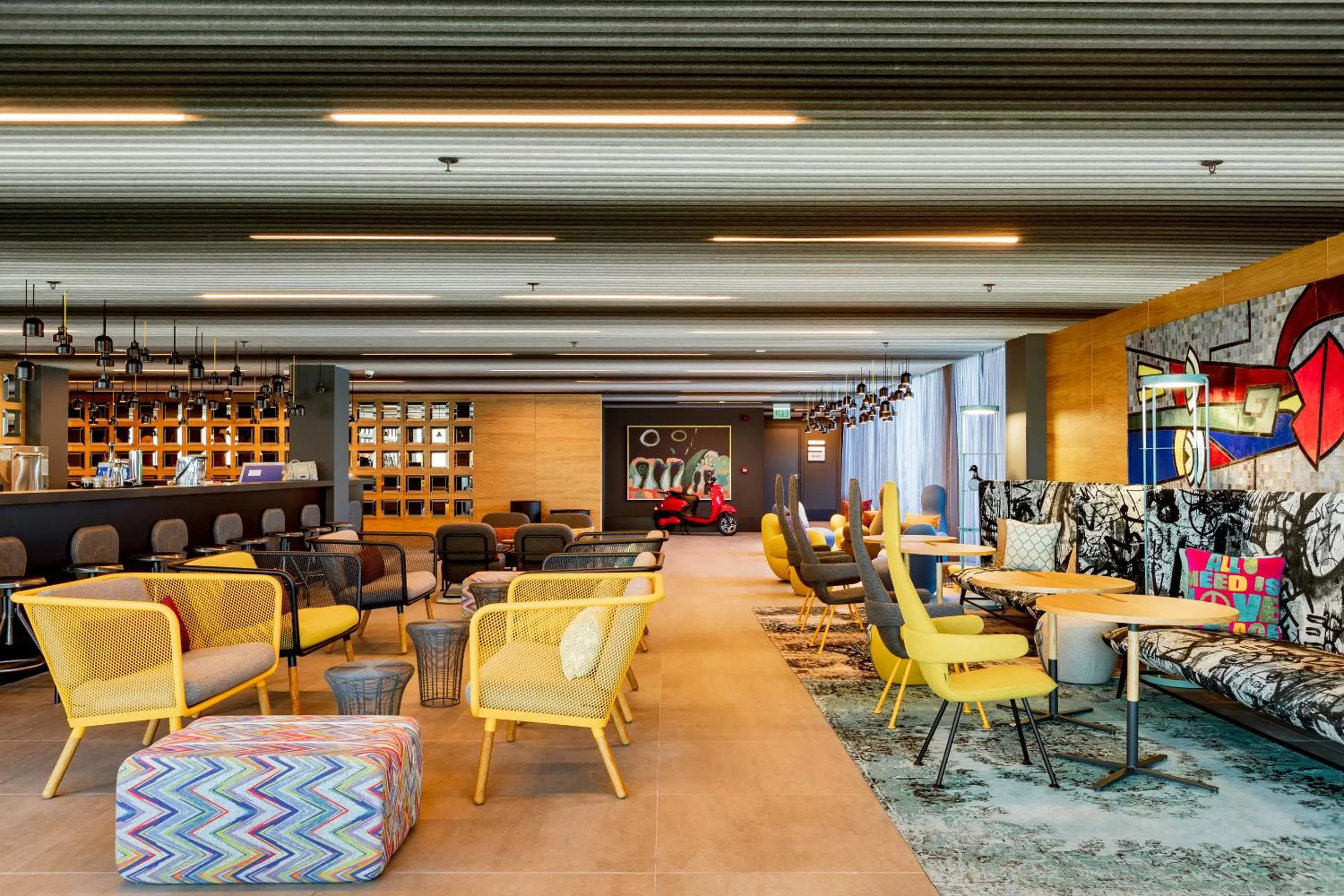 Lobby or reception in Radius Hotel Tbilisi