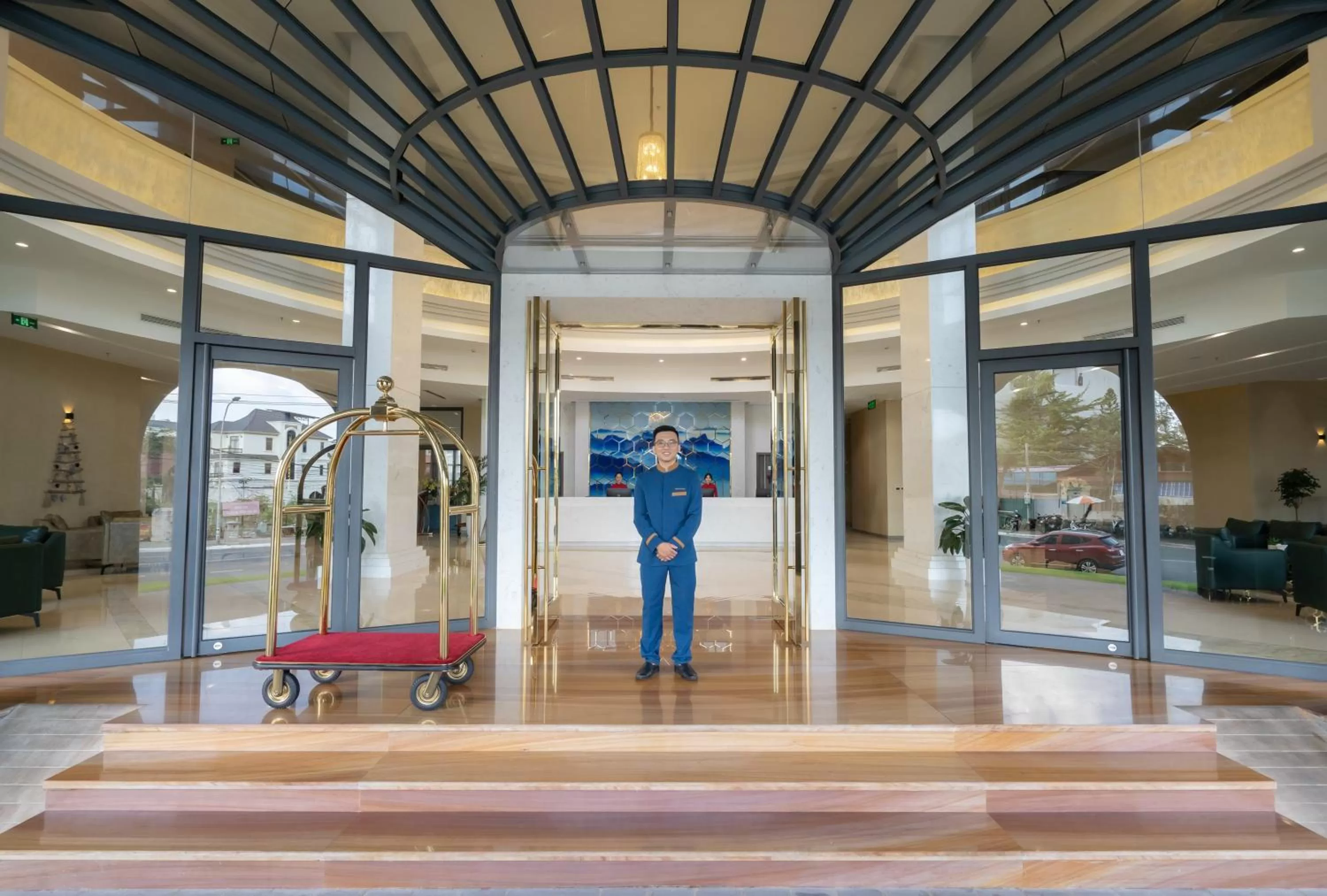 Facade/entrance in The Cap Hotel