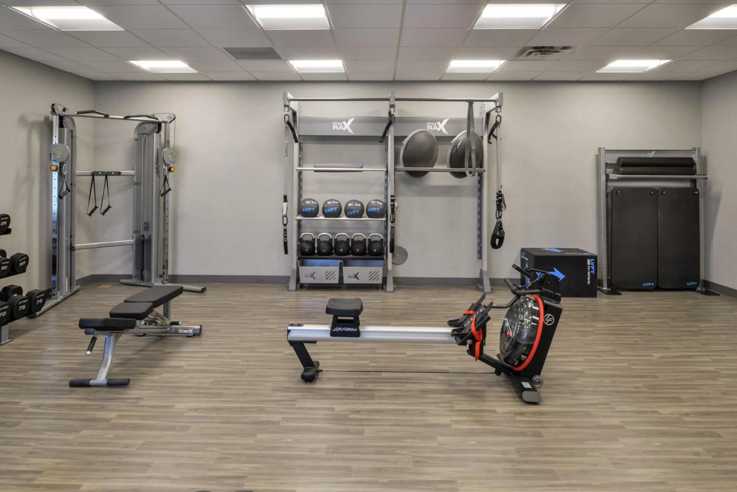Fitness centre/facilities in Hampton Inn Lakeville Minneapolis, Mn