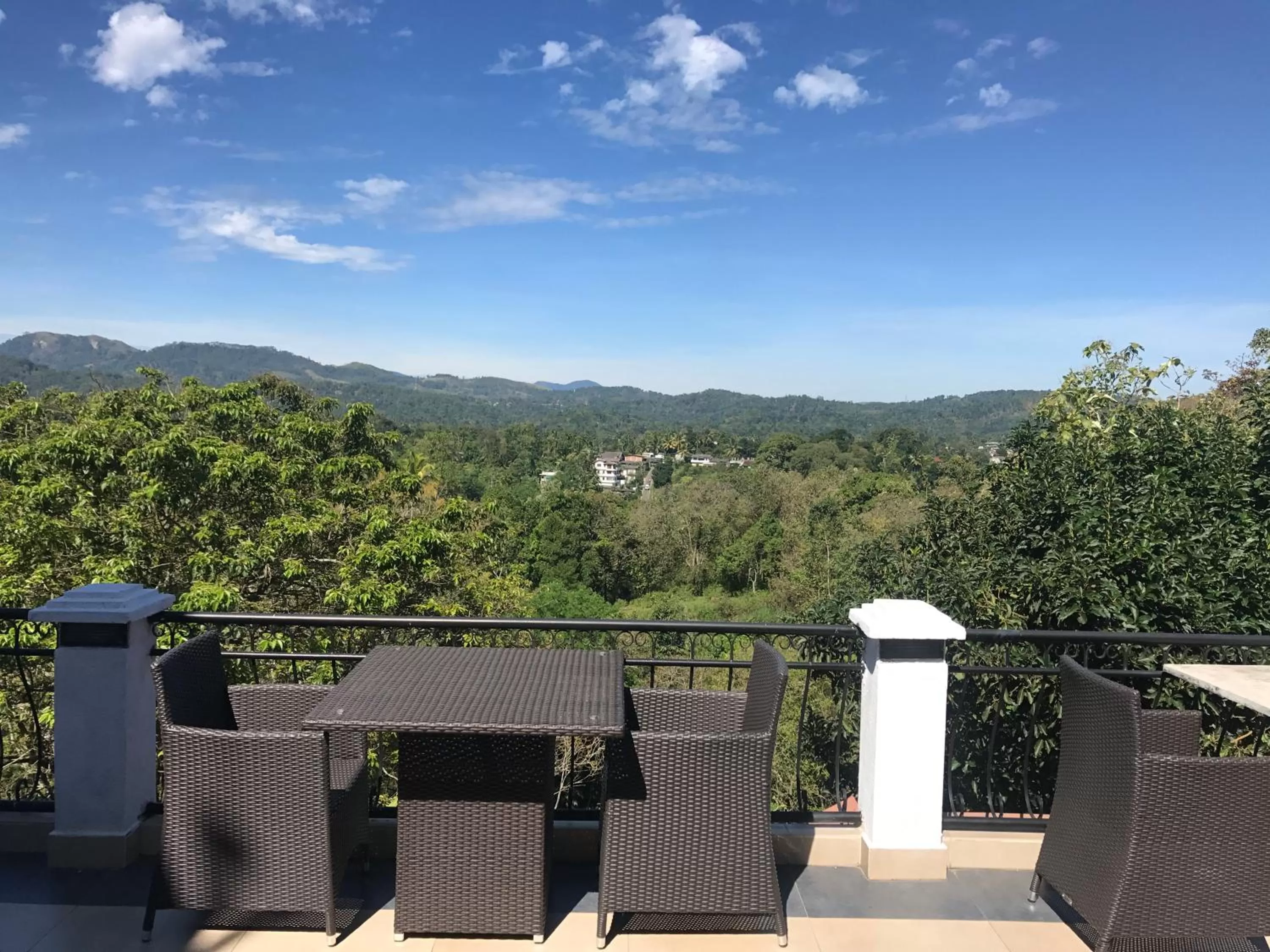 Patio in Elegant Hotel