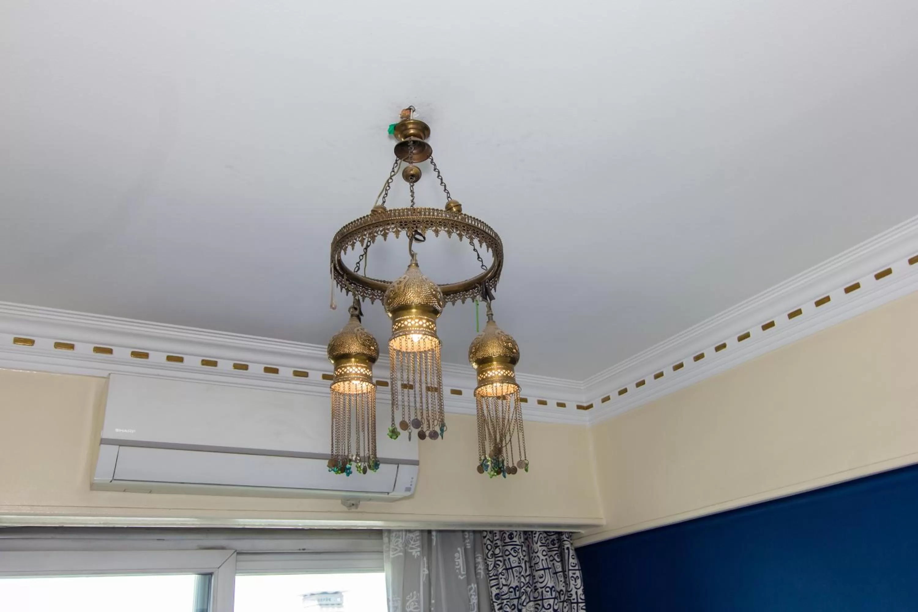 Decorative detail in Philae Hotel Aswan