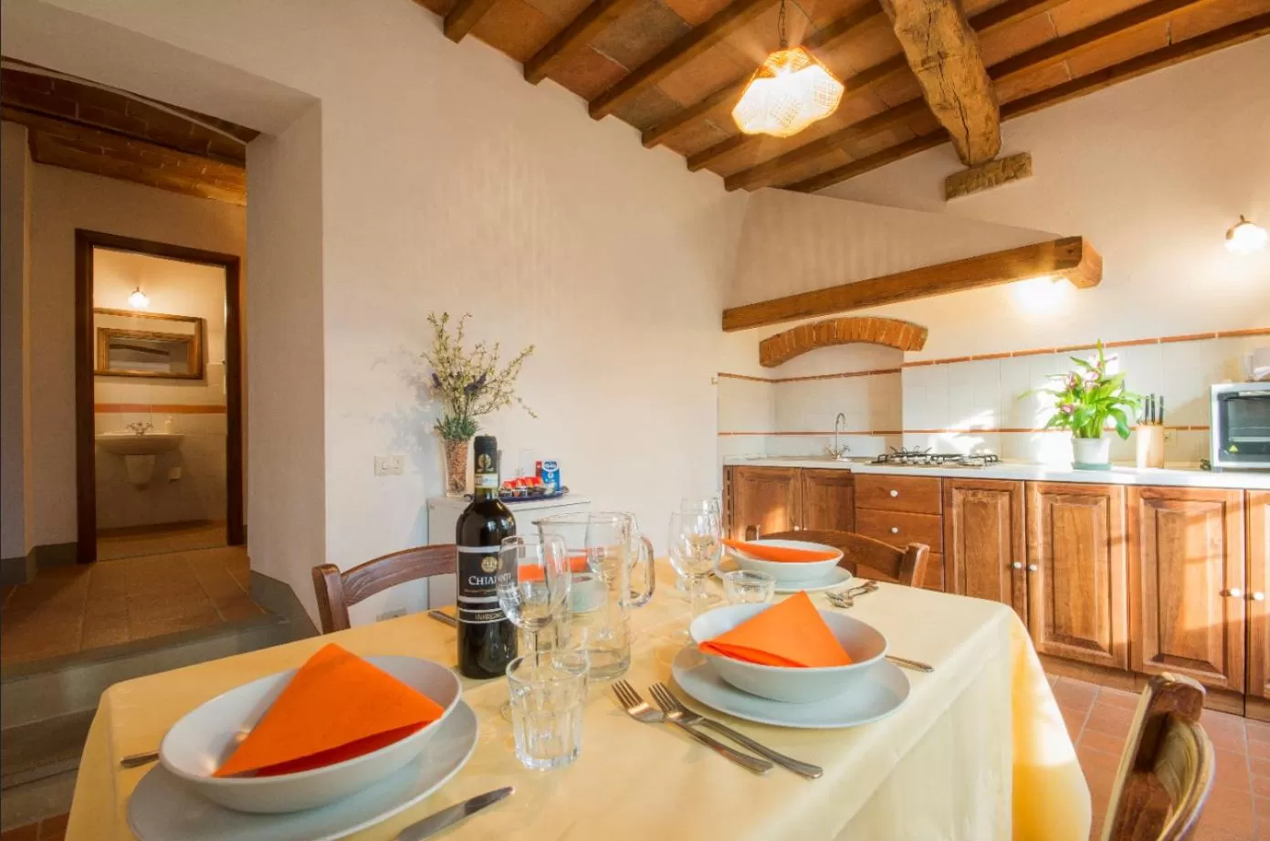 Kitchen or kitchenette in Borgo Bottaia