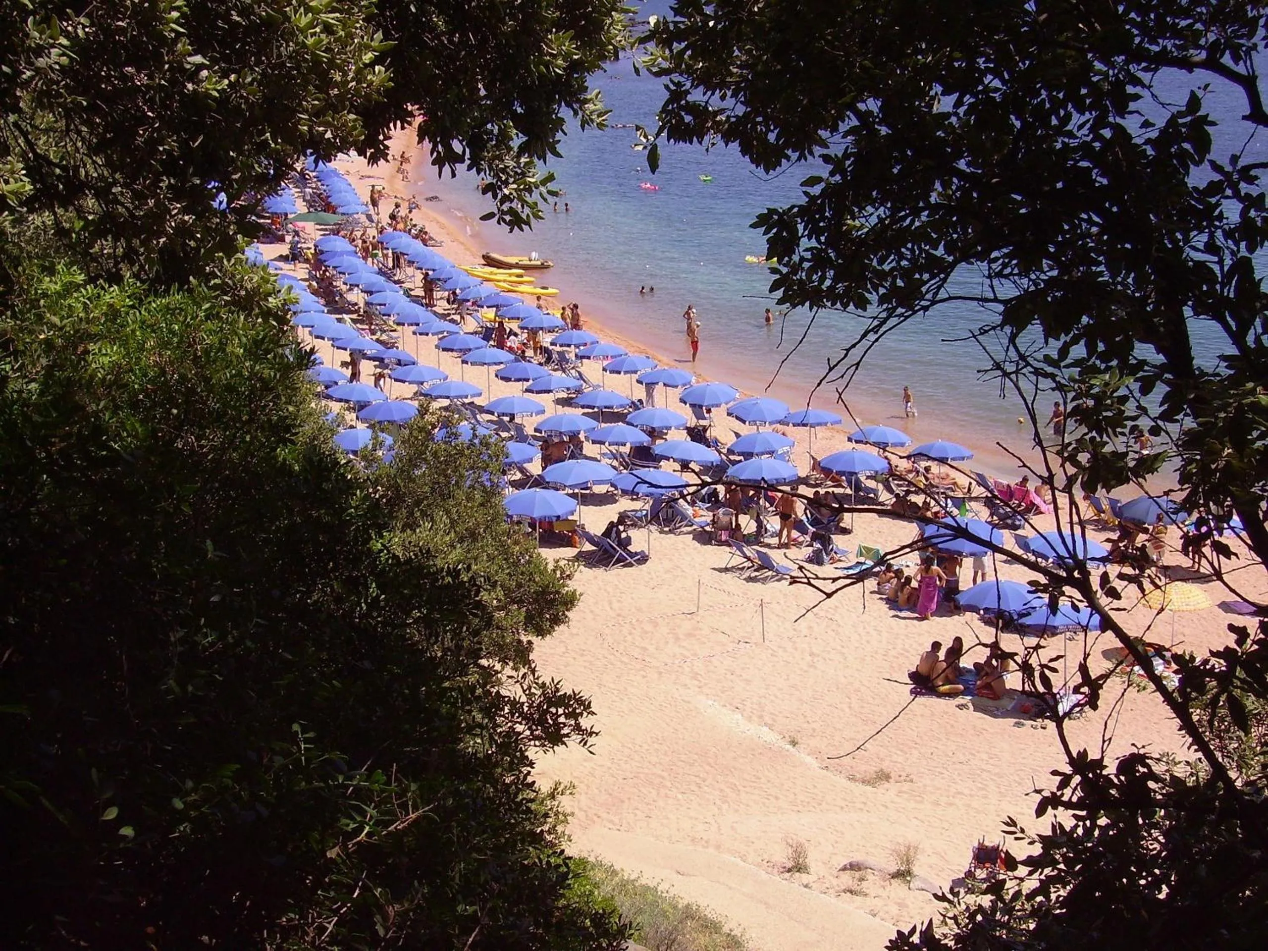 Beach in Club Esse Cala Gonone
