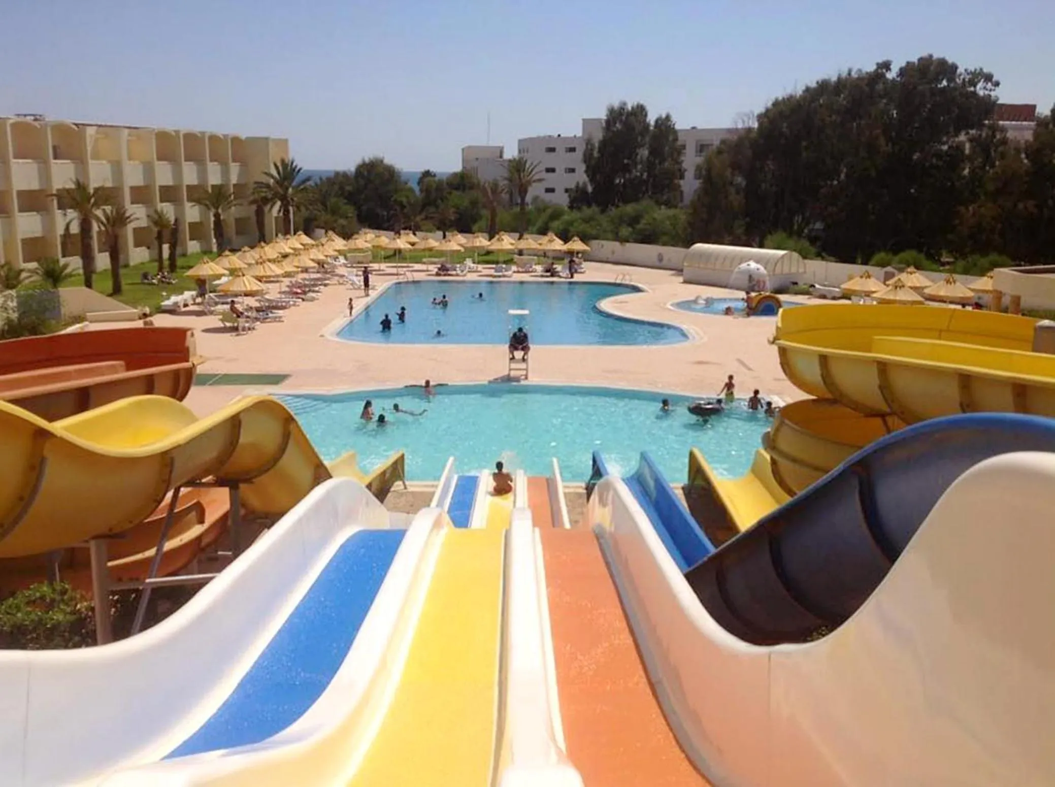 Aqua park in Dar Khayam