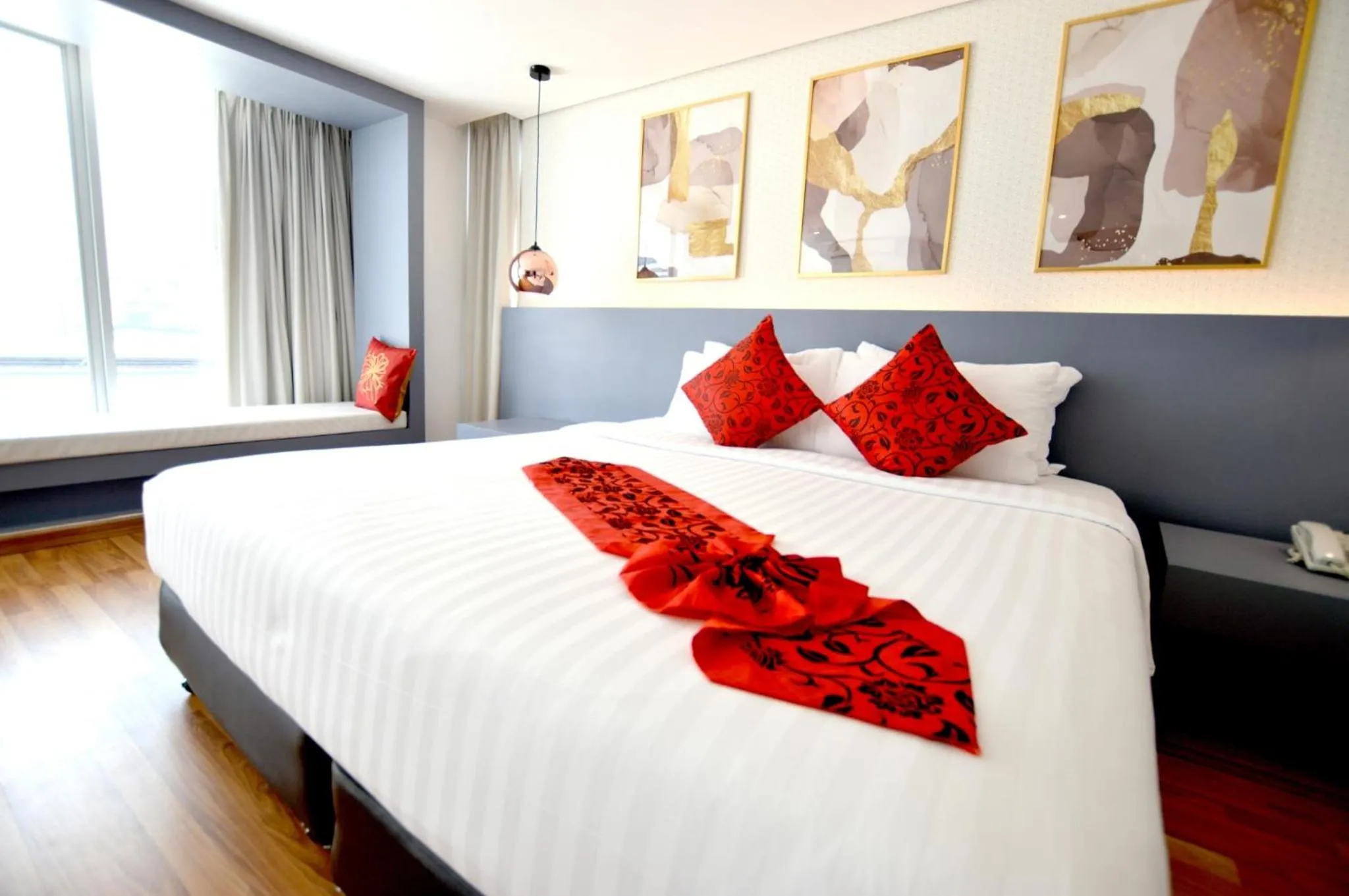 Bed in I Residence Hotel Silom