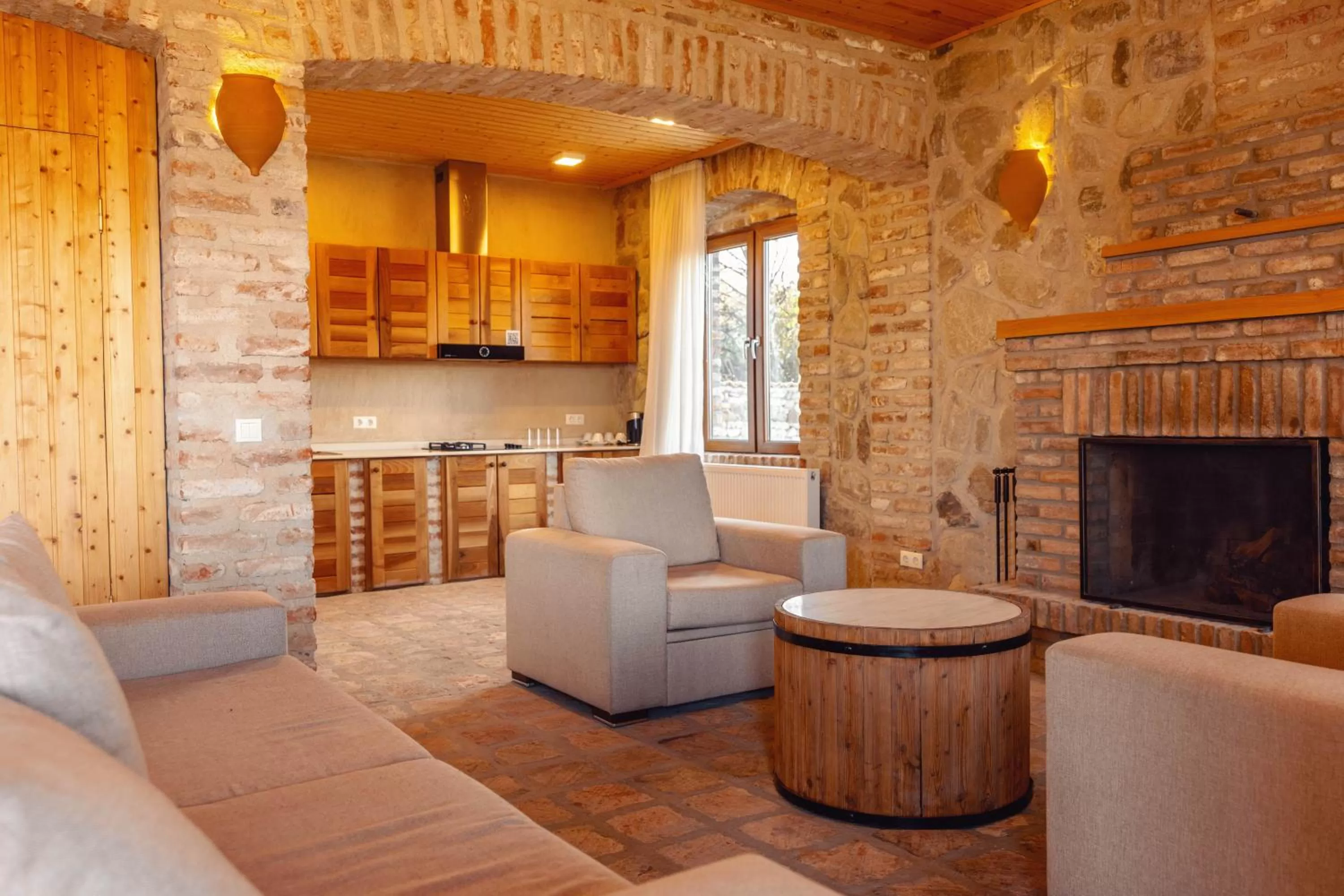 Kitchen or kitchenette in Schuchmann Wines Château,Villas & SPA