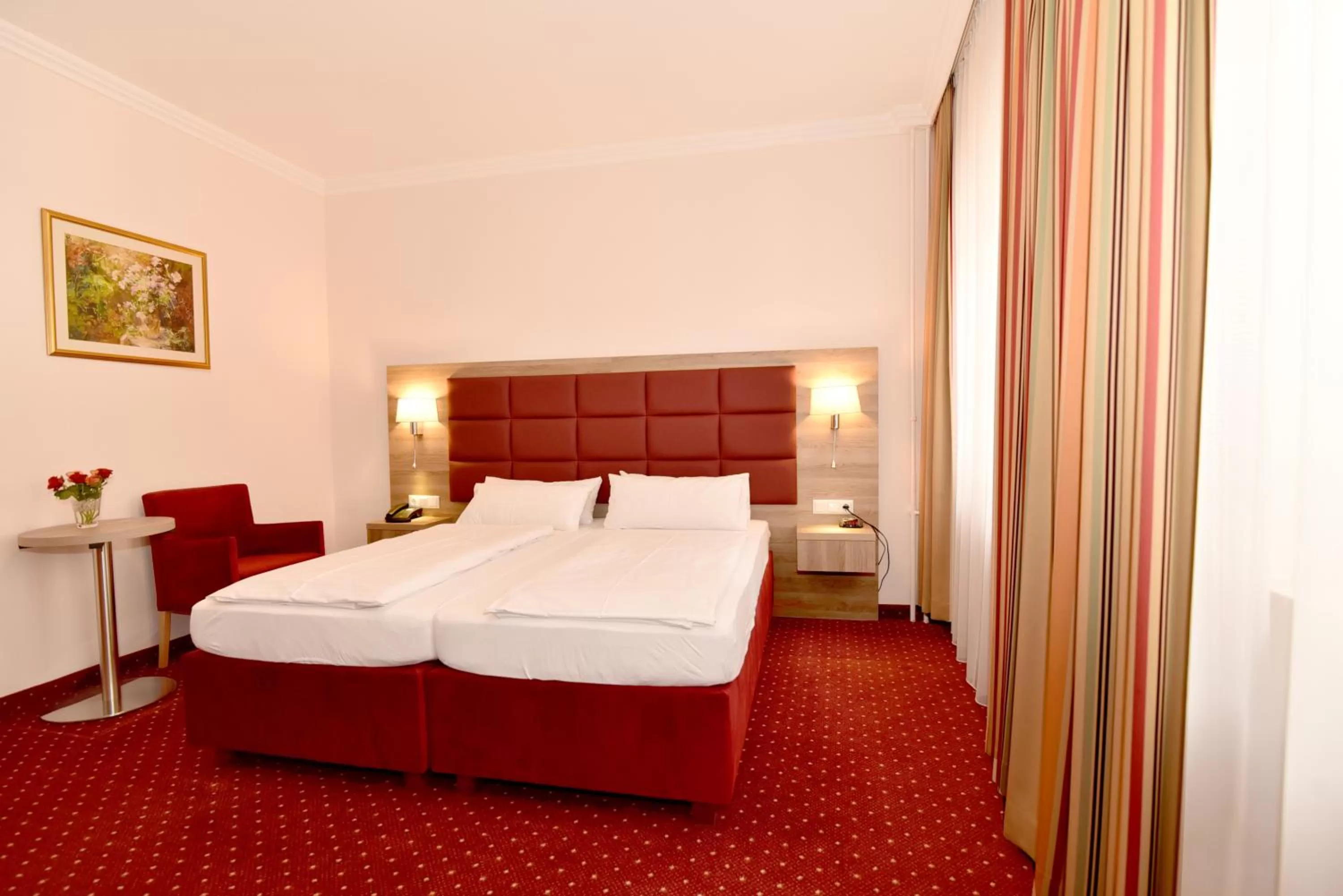 Photo of the whole room, Bed in Hotel Römerhof