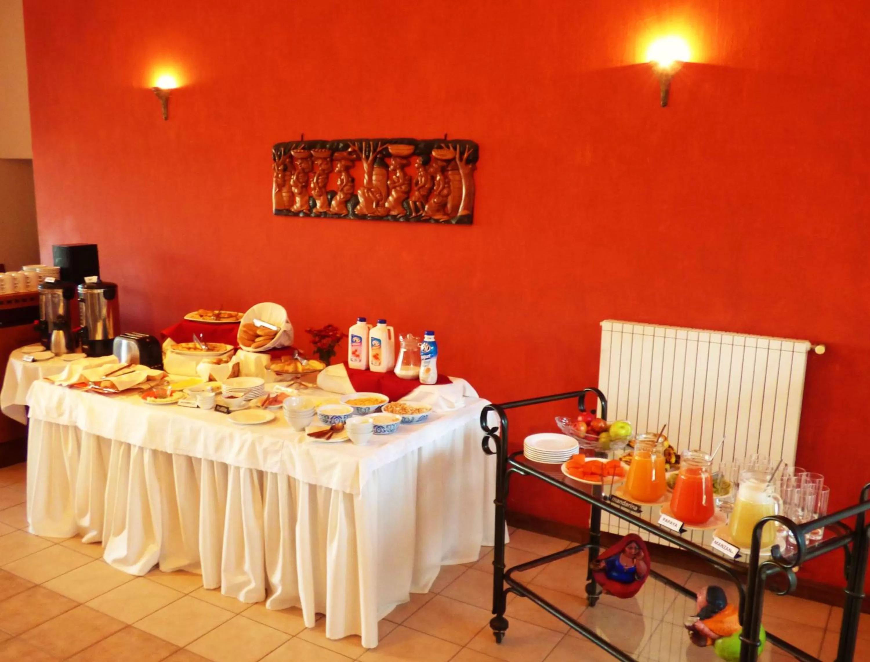 Decorative detail in Hotel Villa Antigua