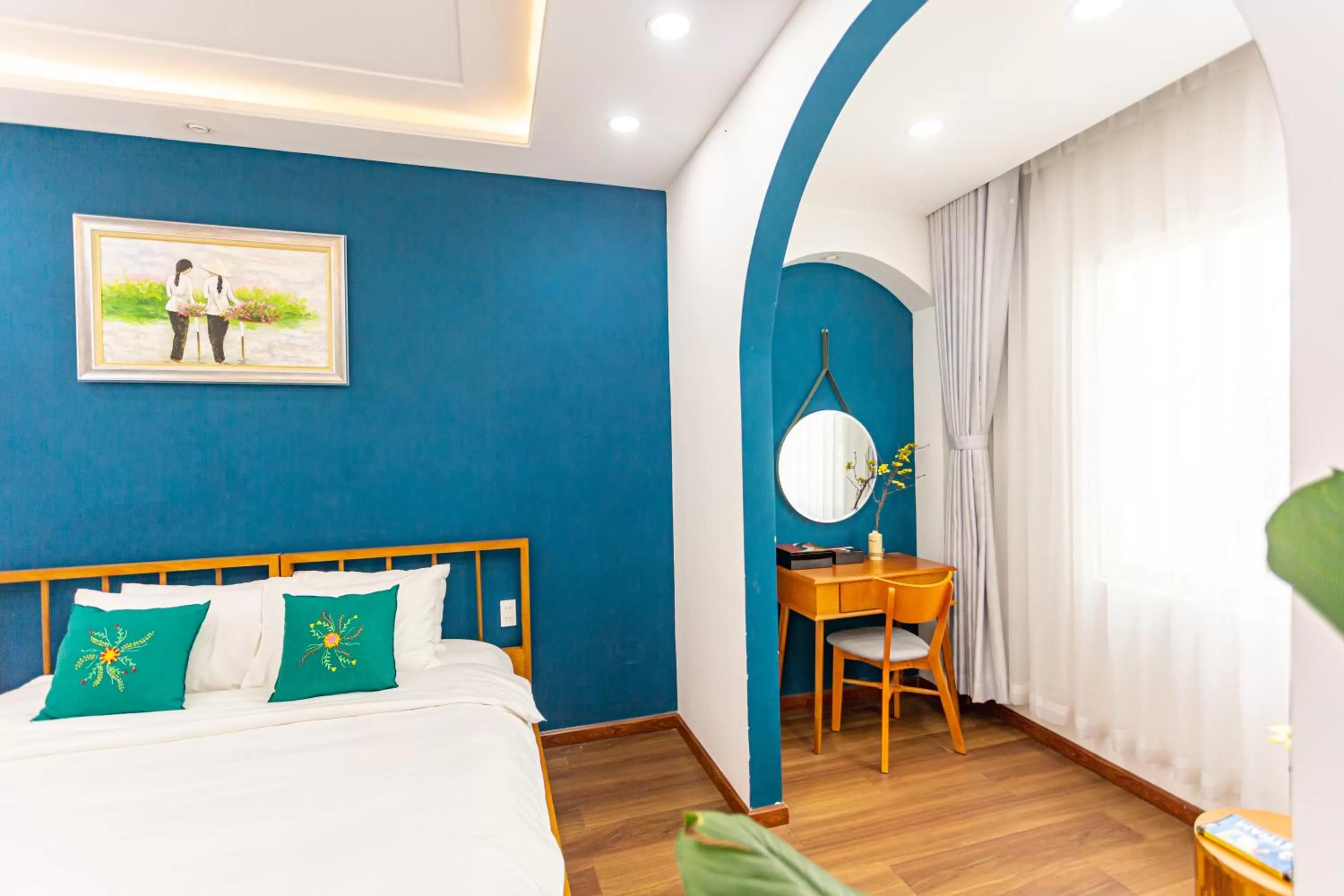 Bed in Chez Mimosa Local - Free Laundry