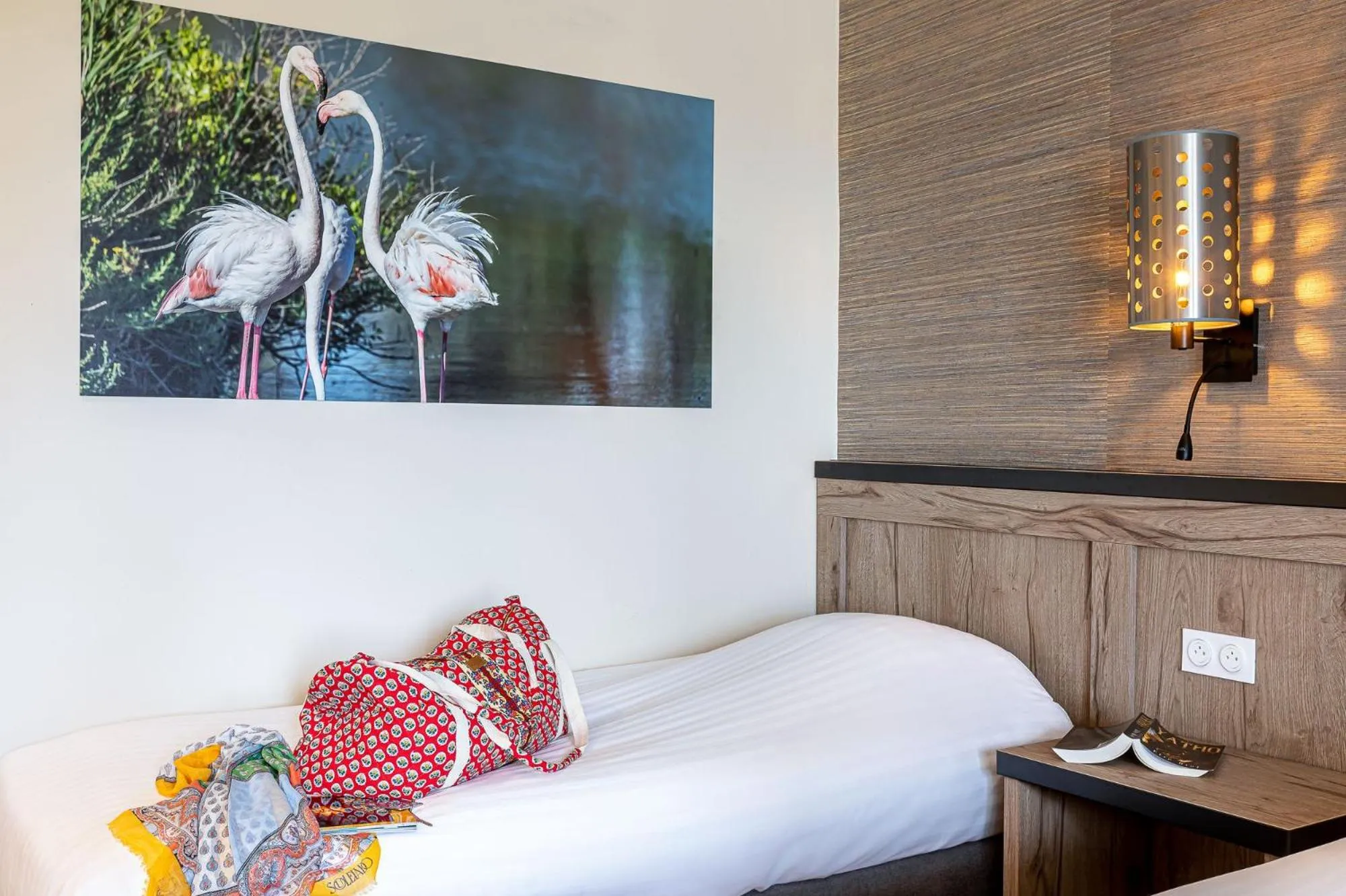 Bed in Auberge Cavaliere du Pont des Bannes