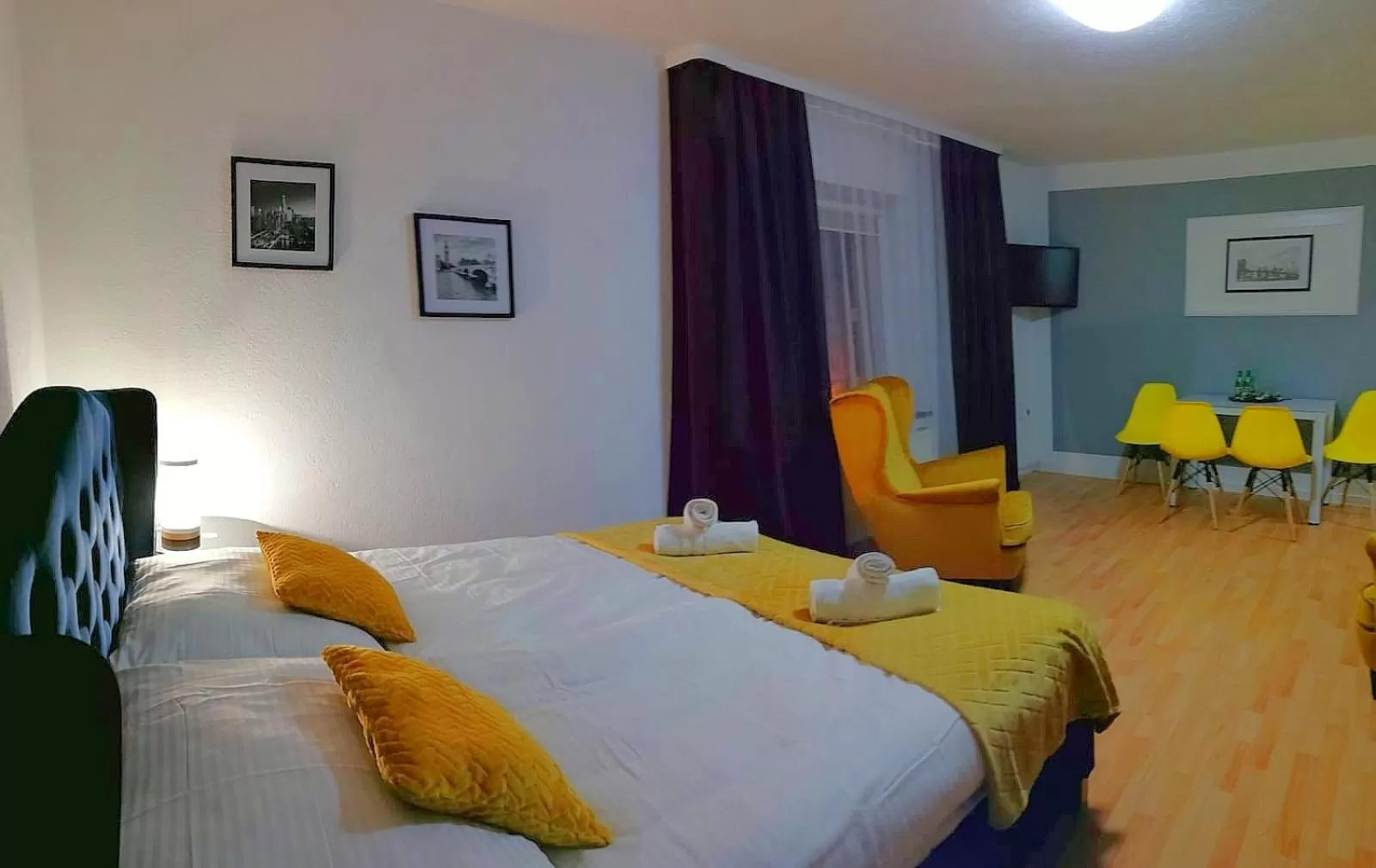 Photo of the whole room, Bed in Great Polonia Strzegom City Center