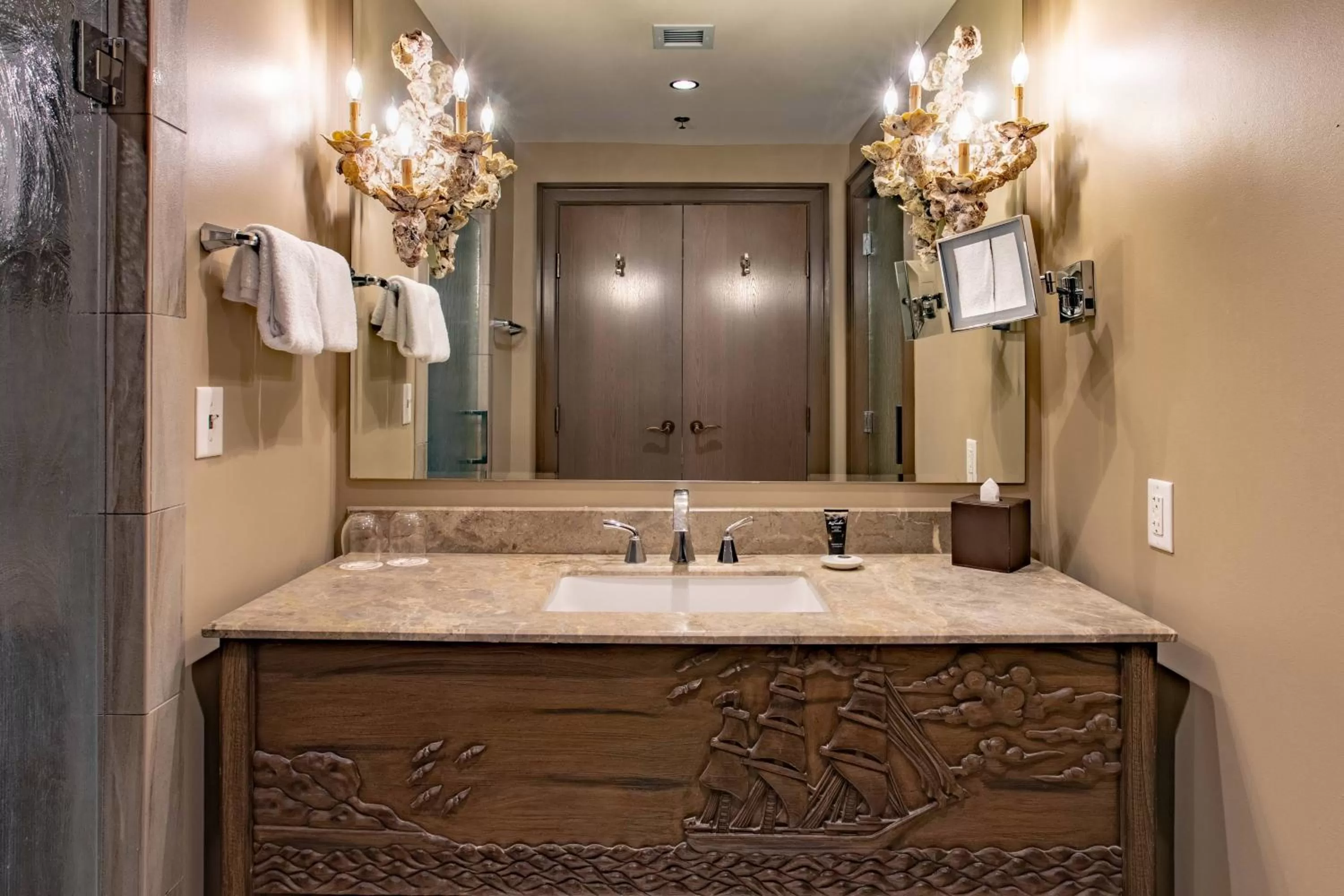 Bathroom in The Bohemian Hotel Savannah Riverfront, Autograph Collection