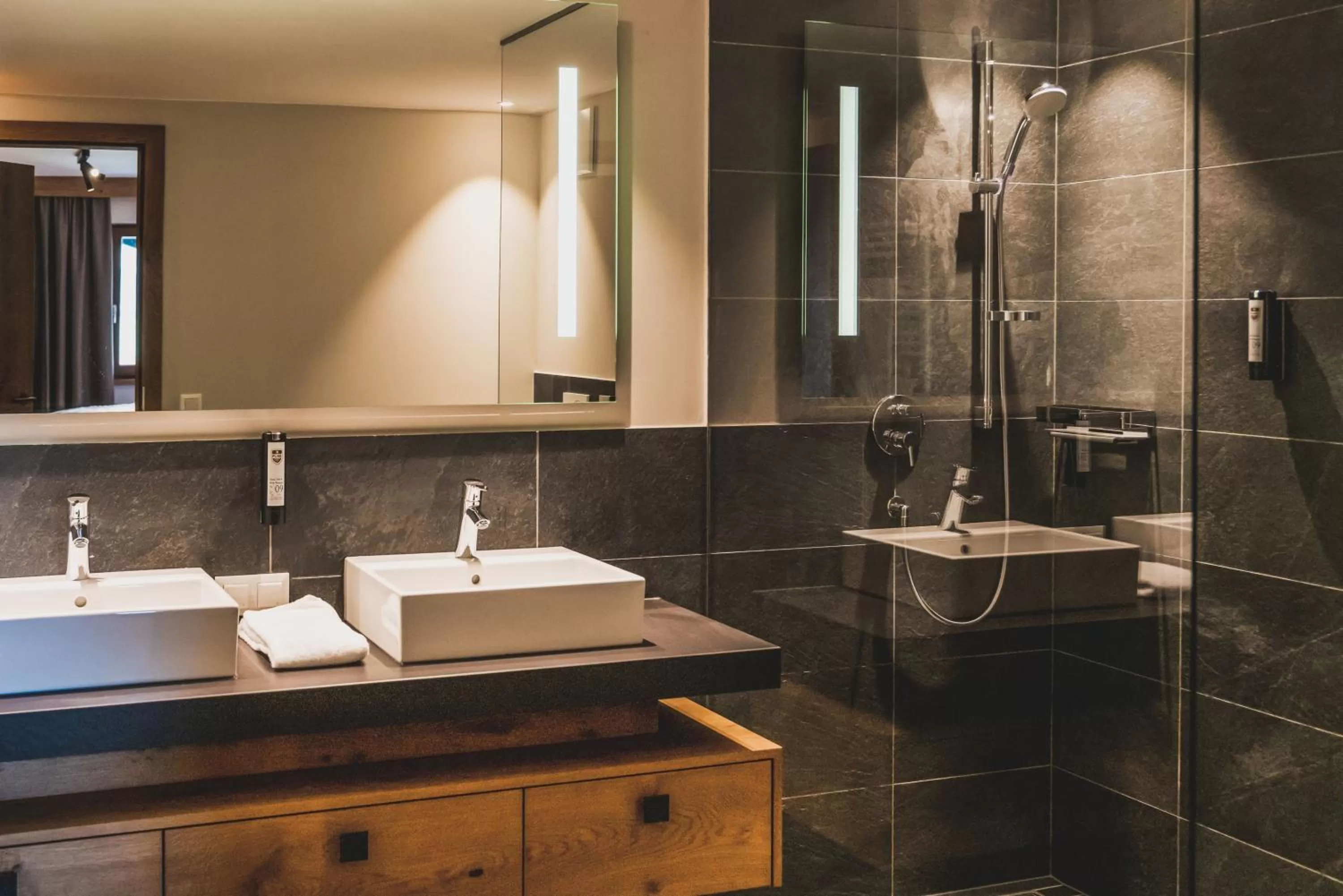 Bathroom in PURE Resort Ehrwald