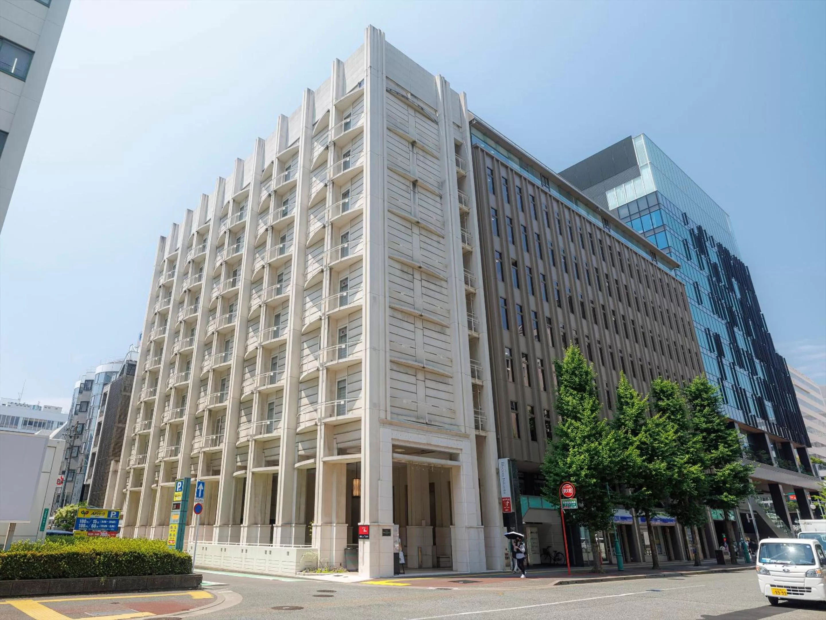 Property building in JR Kyushu Hotel Blossom Fukuoka