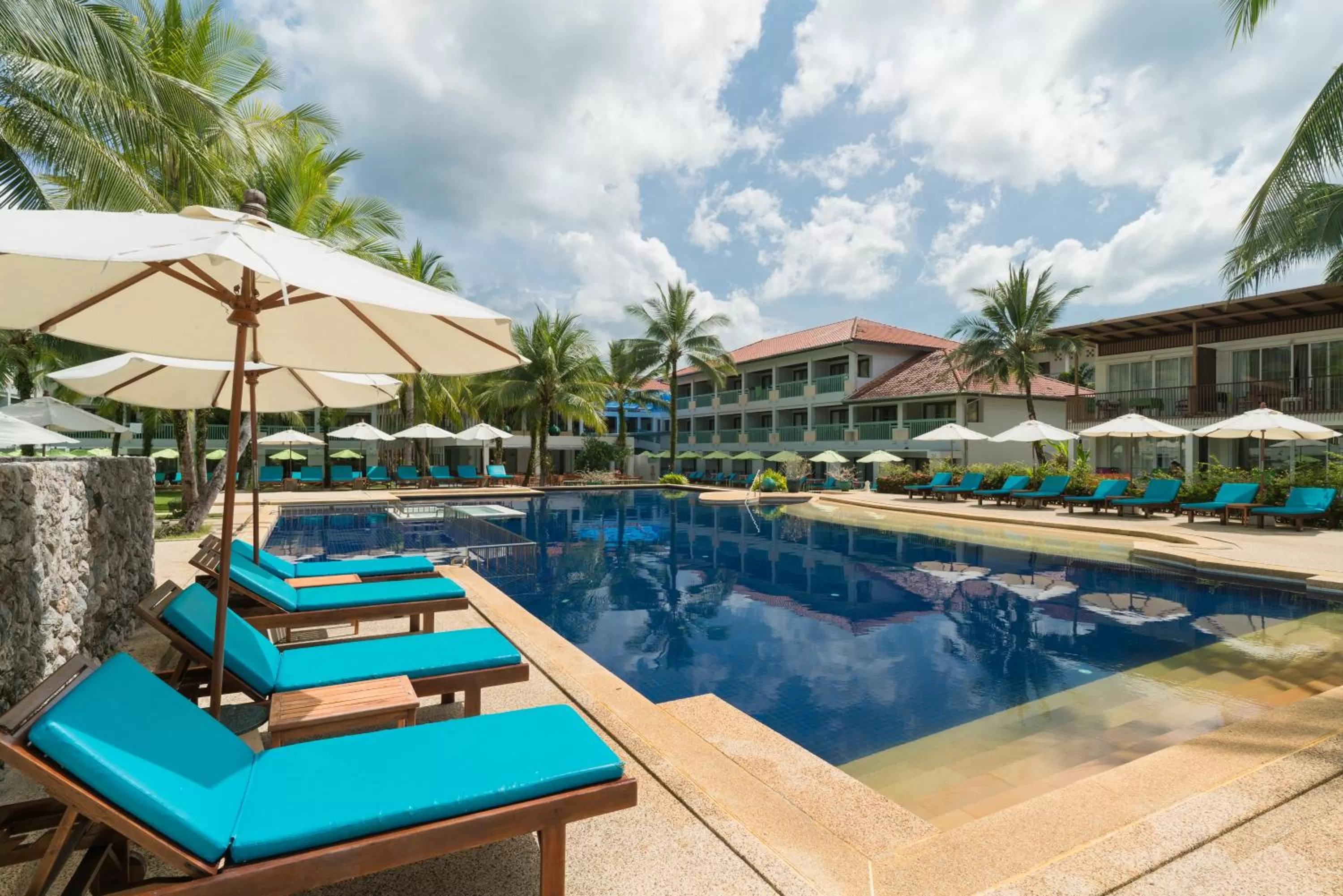 Swimming pool in The Briza Beach Resort, Khao Lak SHA Extra Plus