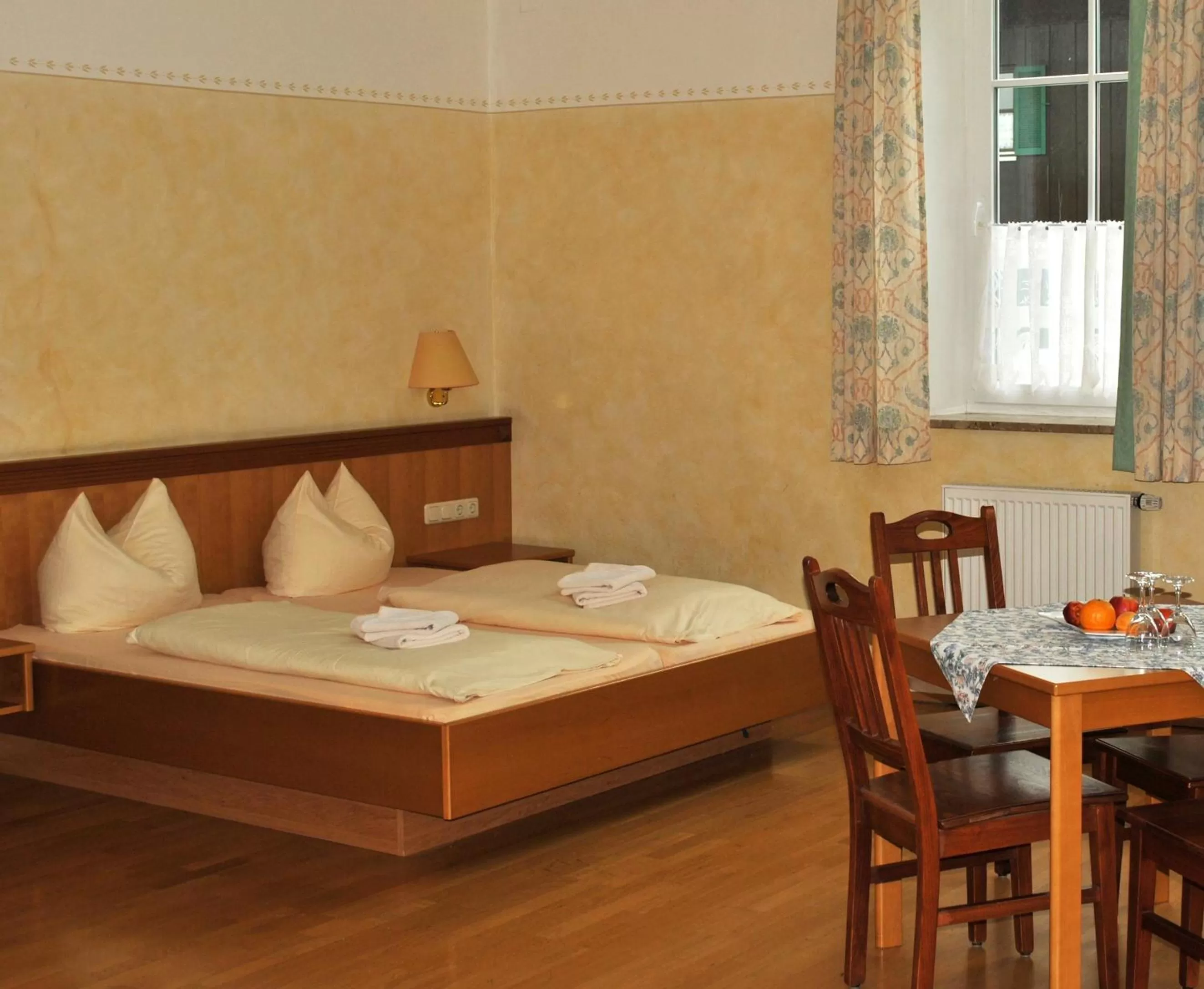 Photo of the whole room, Bed in Gasthof Kampenwand Aschau