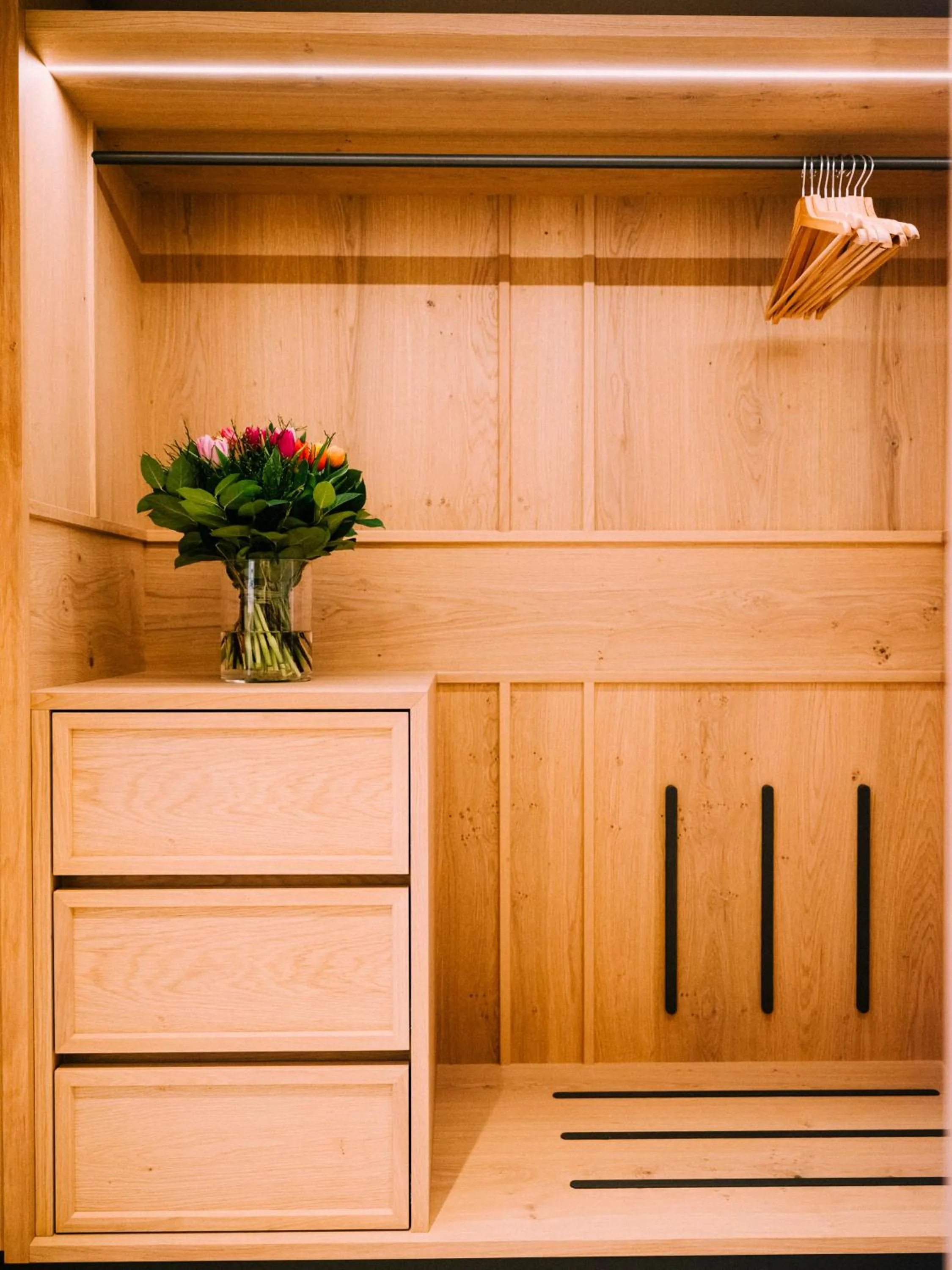 wardrobe in artHotel Blaue Gans