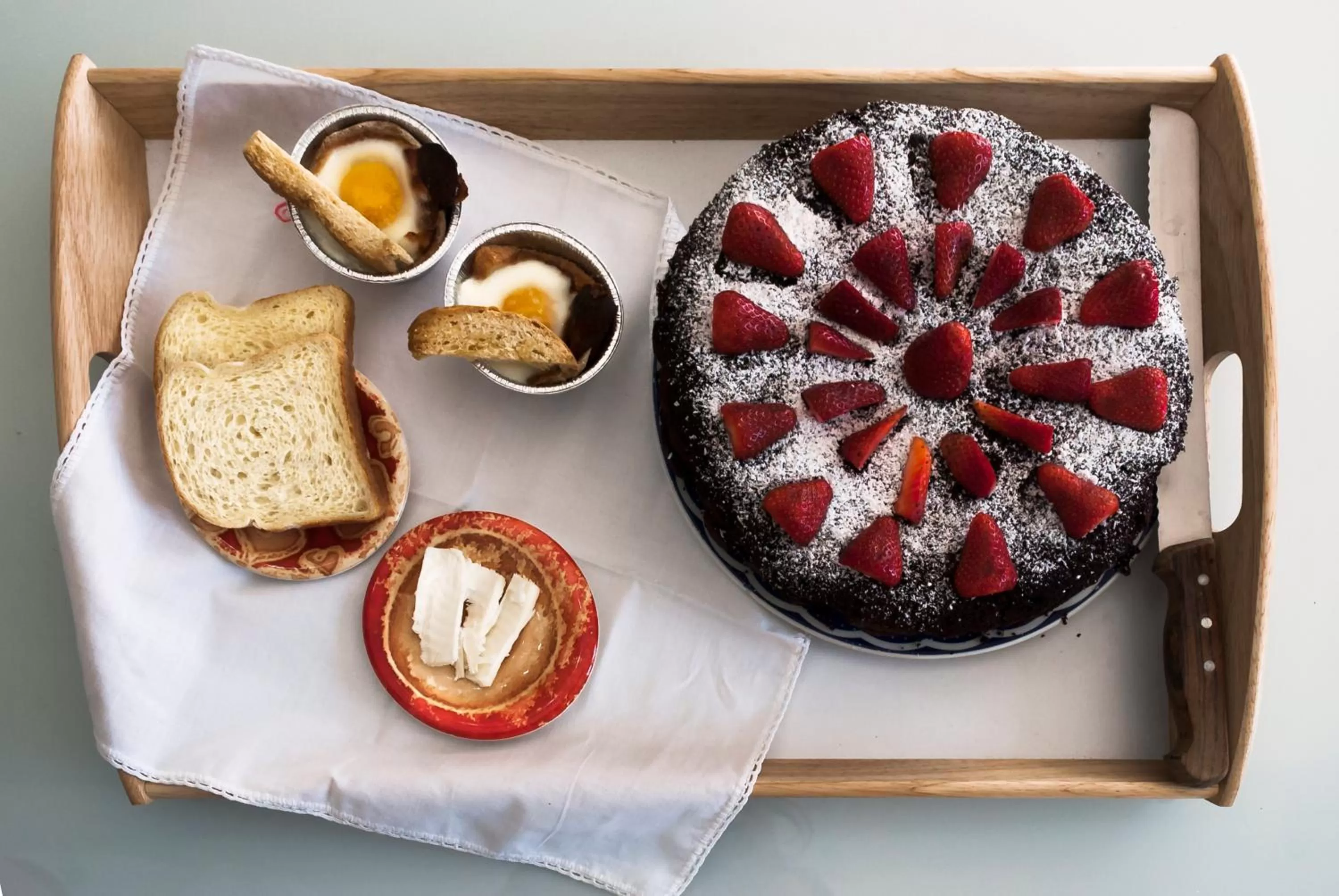 Food and drinks in Vistazzurra B&B