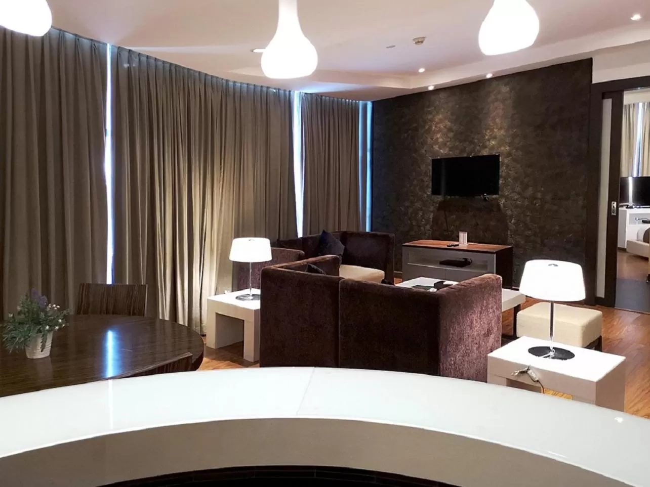 Living room in The Zign Hotel