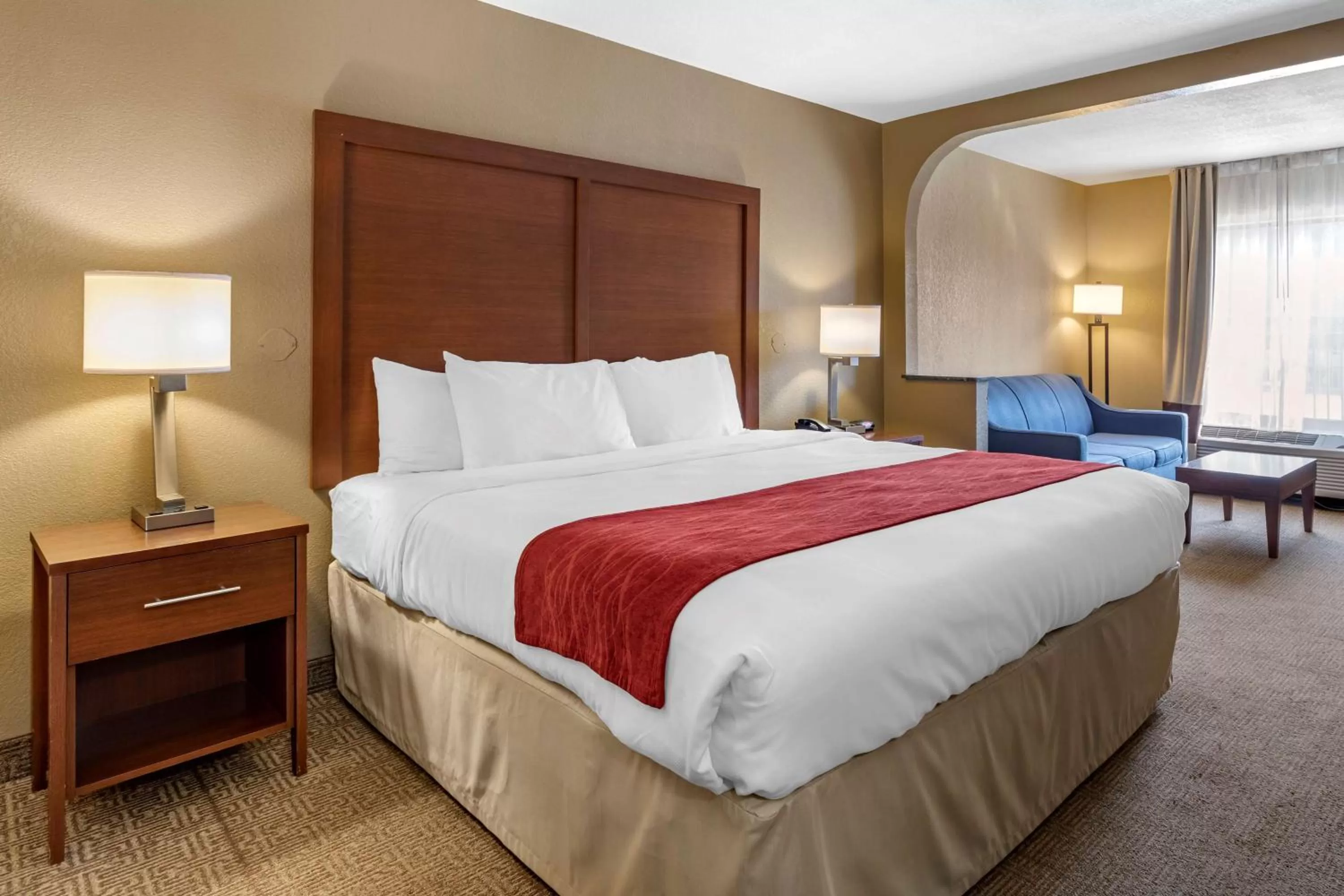 Photo of the whole room, Bed in Comfort Inn Biltmore West