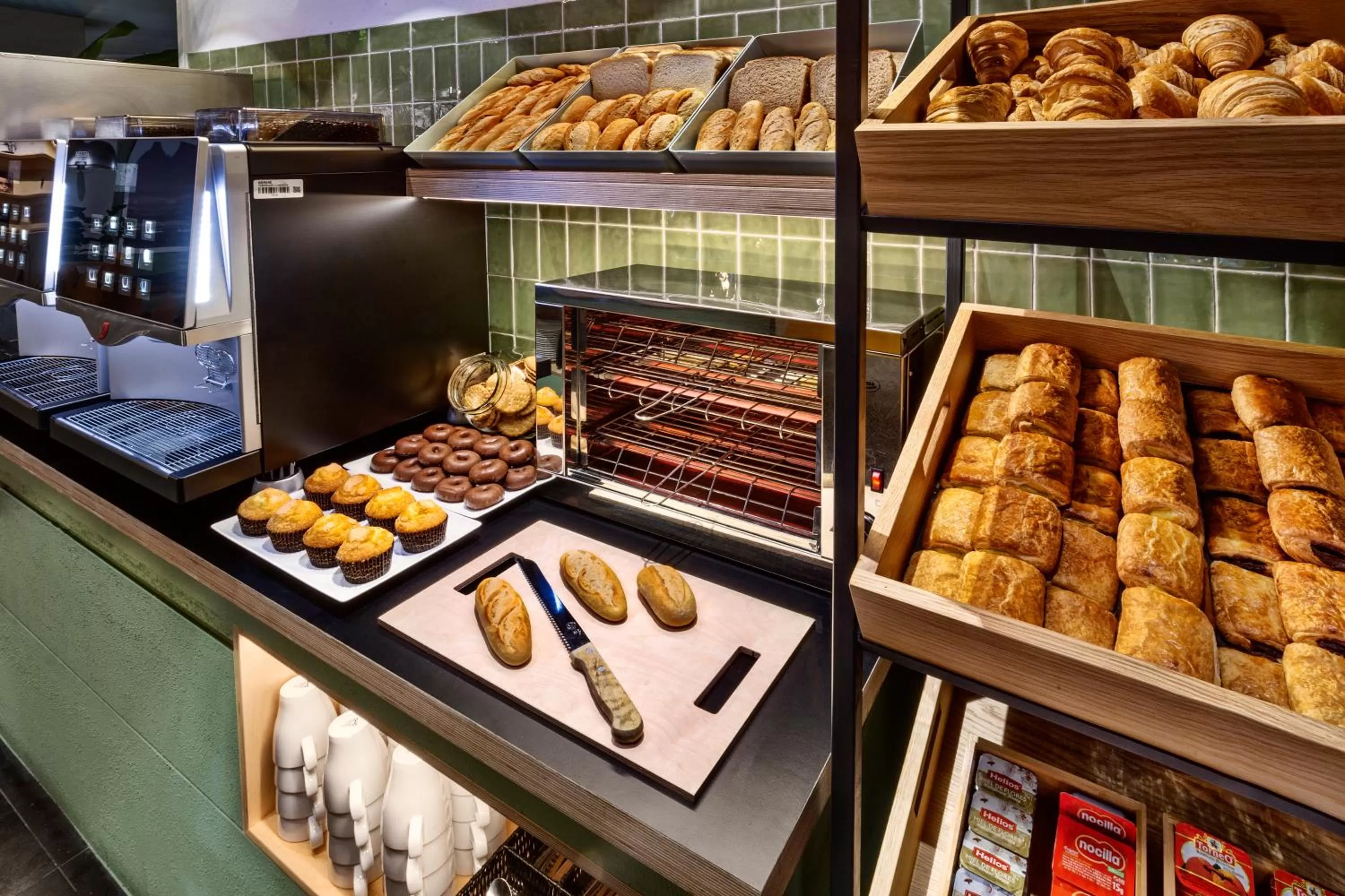 Breakfast in B&B HOTEL Castellón