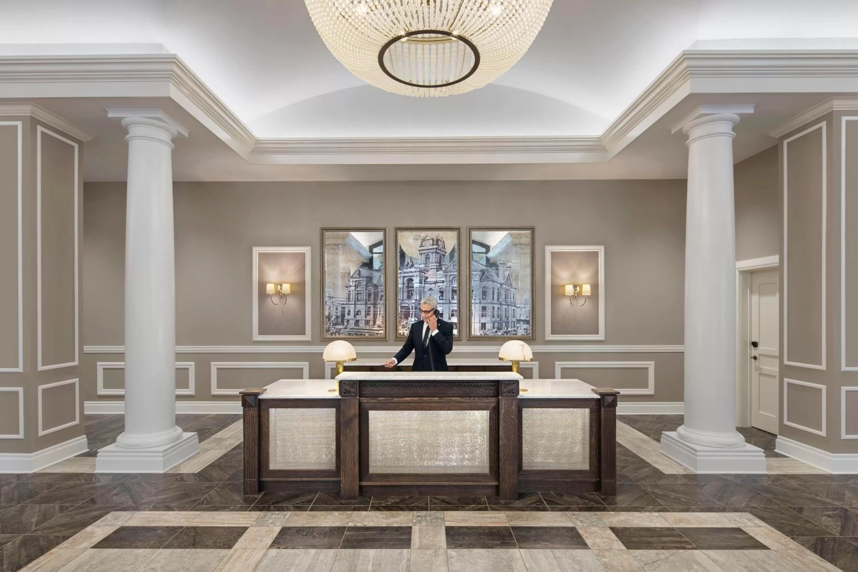 Lobby or reception in The Hancock Hotel