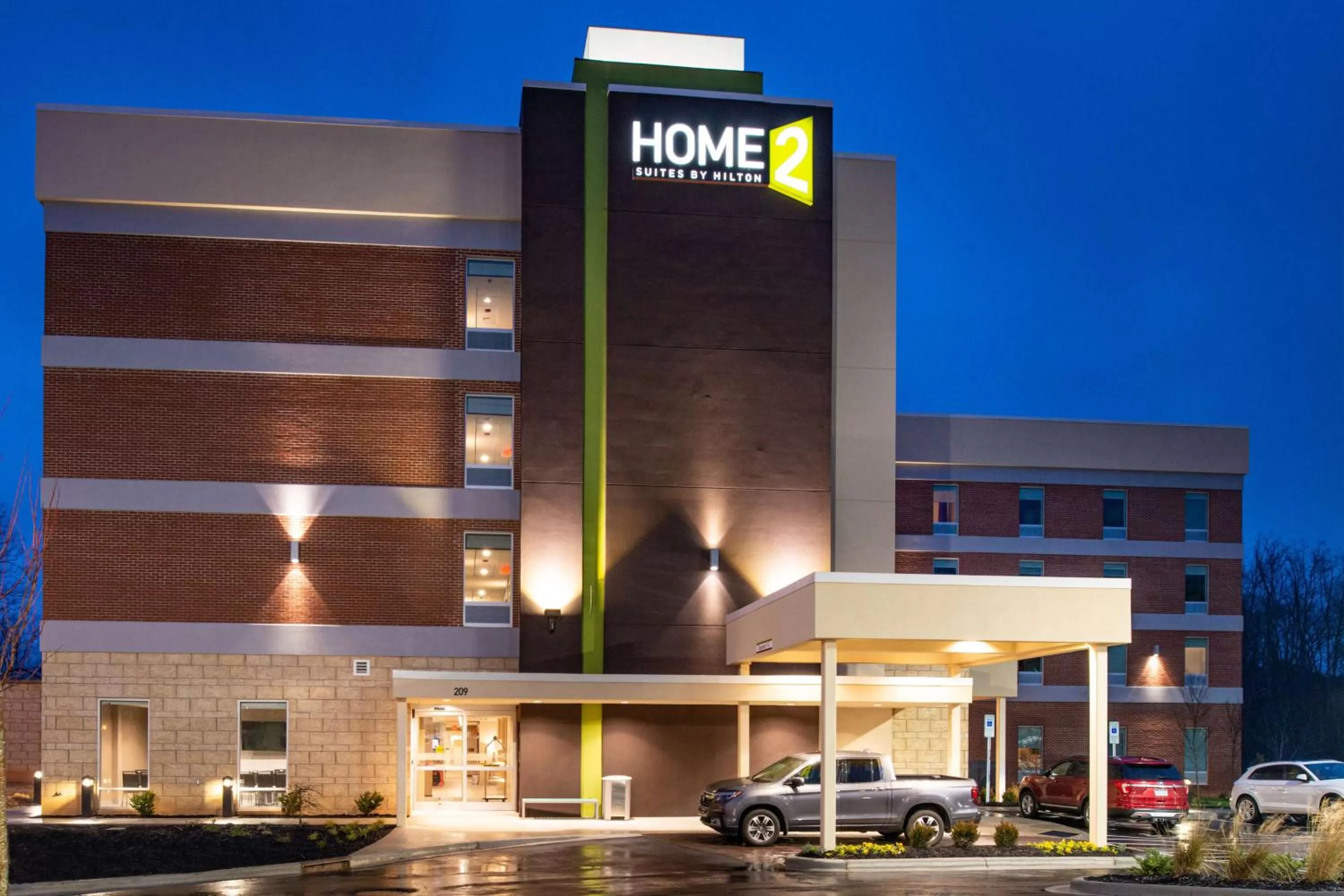 Property building in Home2 Suites By Hilton Charlotte Mooresville, Nc